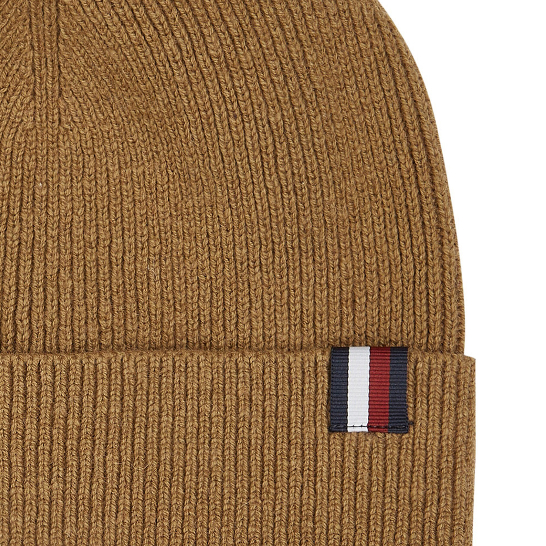 Tommy Hilfiger Čiapka Uptown Wool Beanie AM0AM11483 Béžová - Pepit.sk