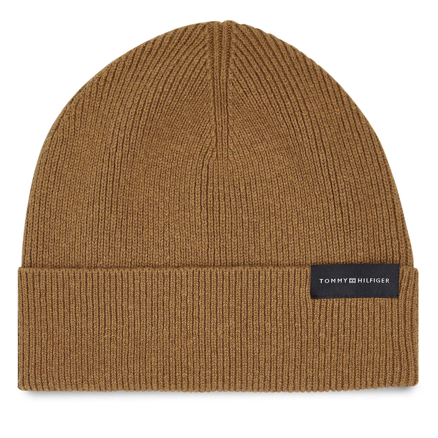 Tommy Hilfiger Čiapka Uptown Wool Beanie AM0AM11483 Béžová - Pepit.sk