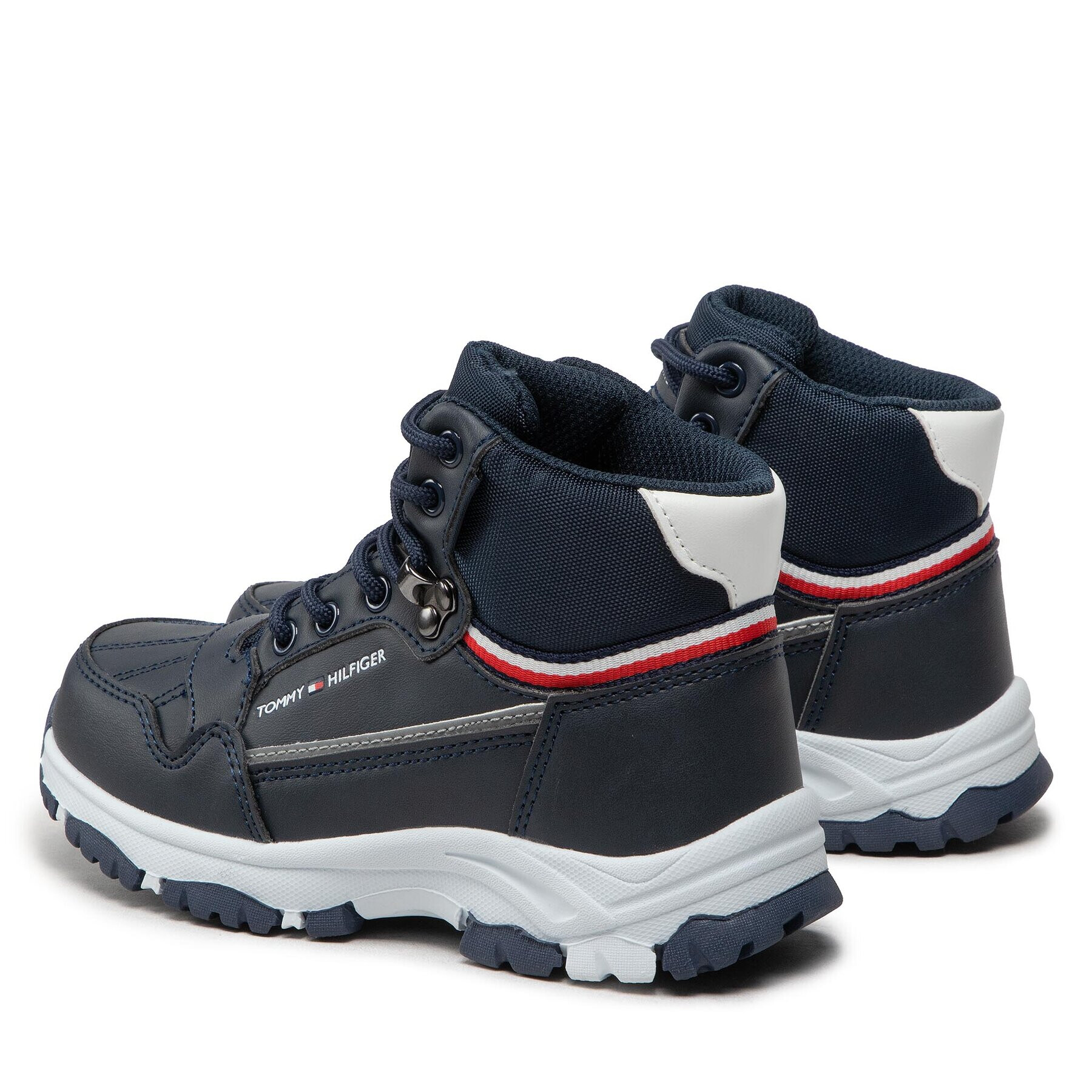 Tommy Hilfiger Čižmy Tech Bootie T3B5-32540-1485 M Tmavomodrá - Pepit.sk