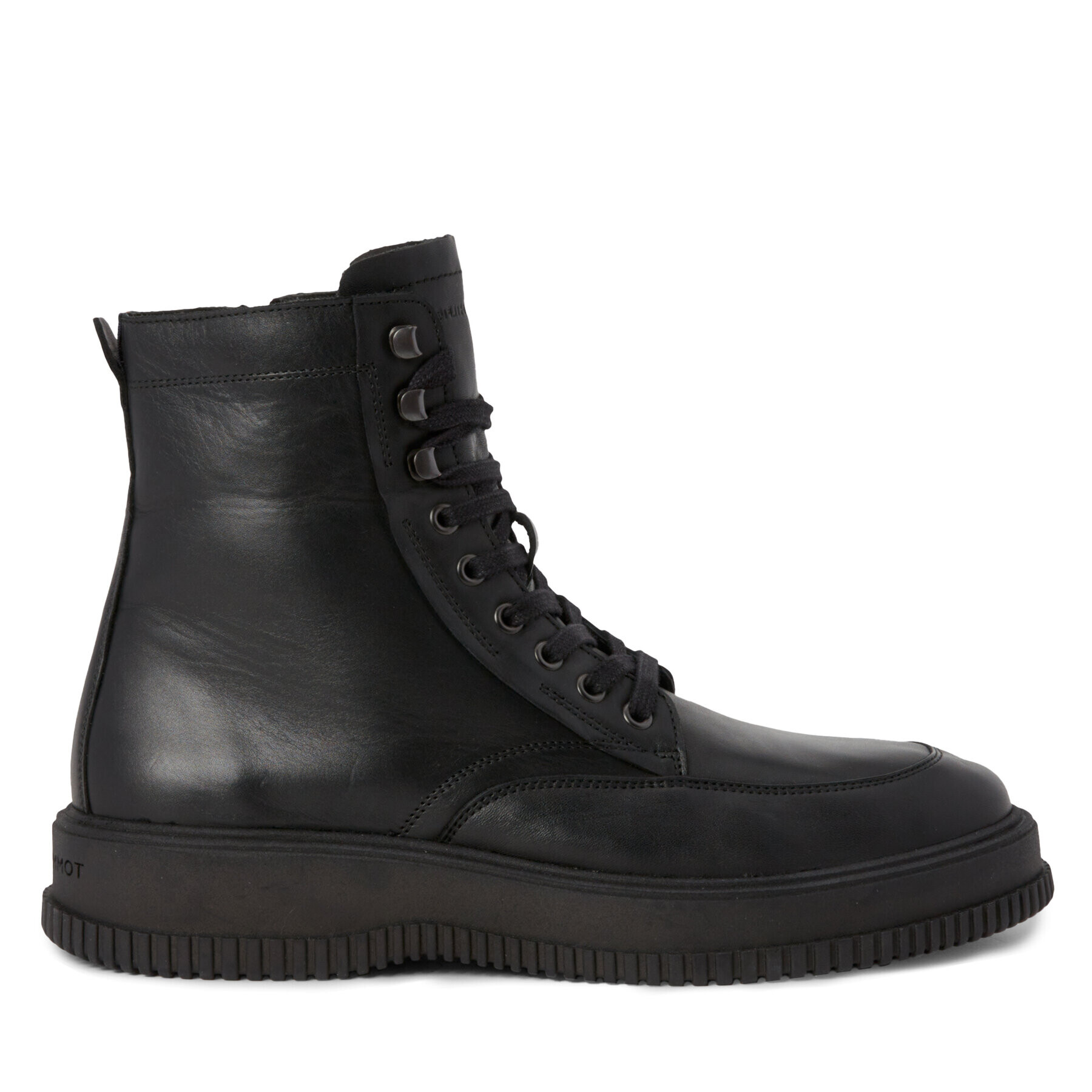 Tommy Hilfiger Čižmy Th Everyday Class Termo Lth Boot FM0FM04658 Čierna - Pepit.sk