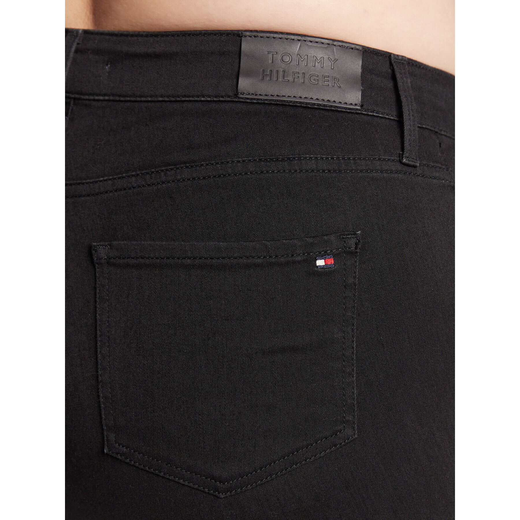 Tommy Hilfiger Curve Džínsy Harlem WW0WW30845 Čierna Ultra Skinny Fit - Pepit.sk