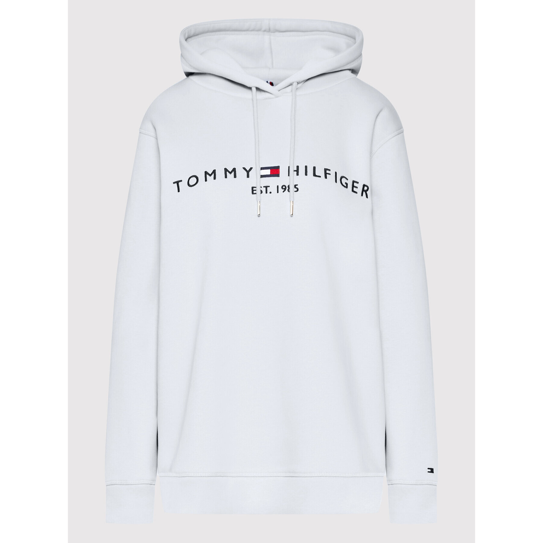 Tommy Hilfiger Curve Mikina Essential WW0WW29155 Modrá Regular Fit - Pepit.sk