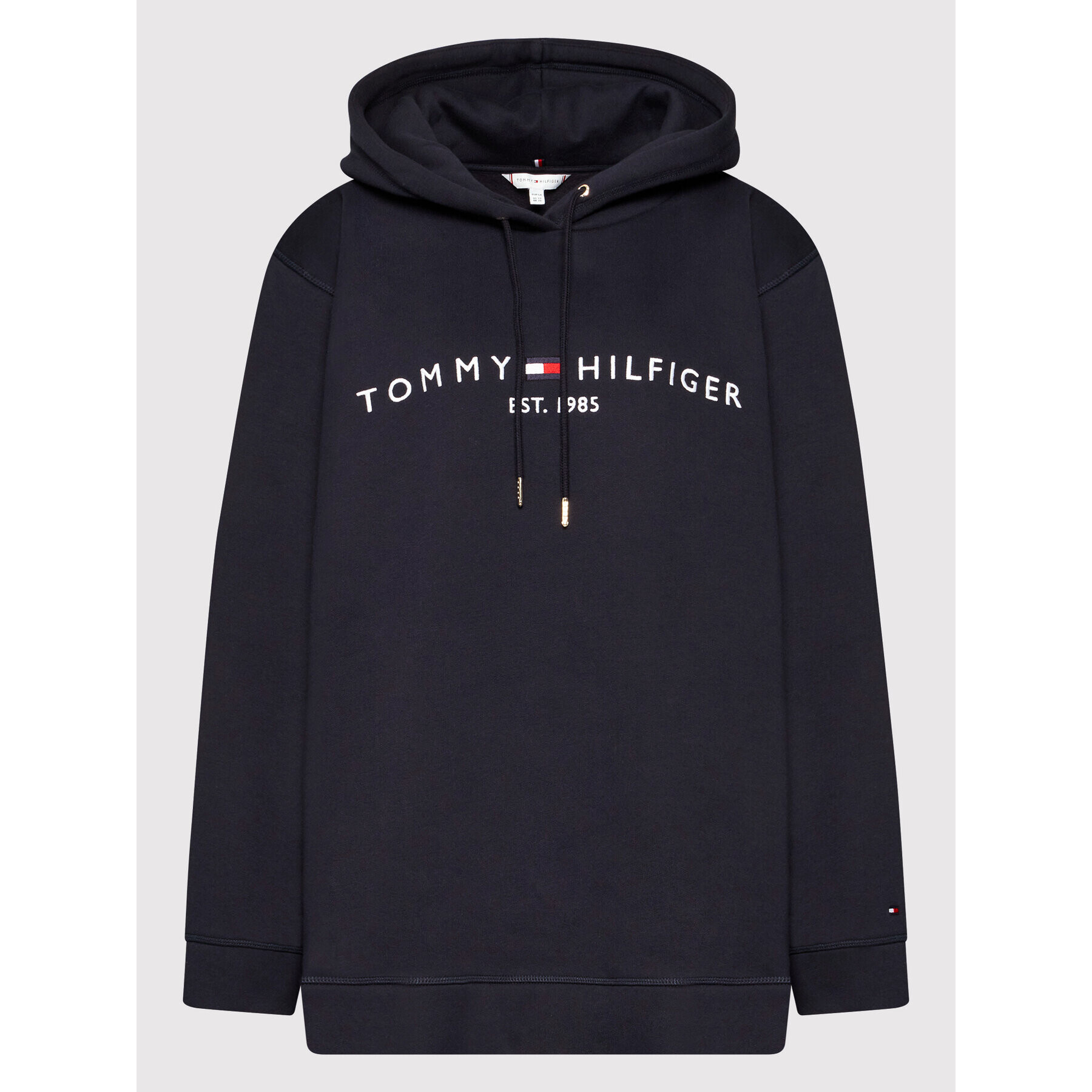 Tommy Hilfiger Curve Mikina Essential WW0WW29155 Tmavomodrá Regular Fit - Pepit.sk