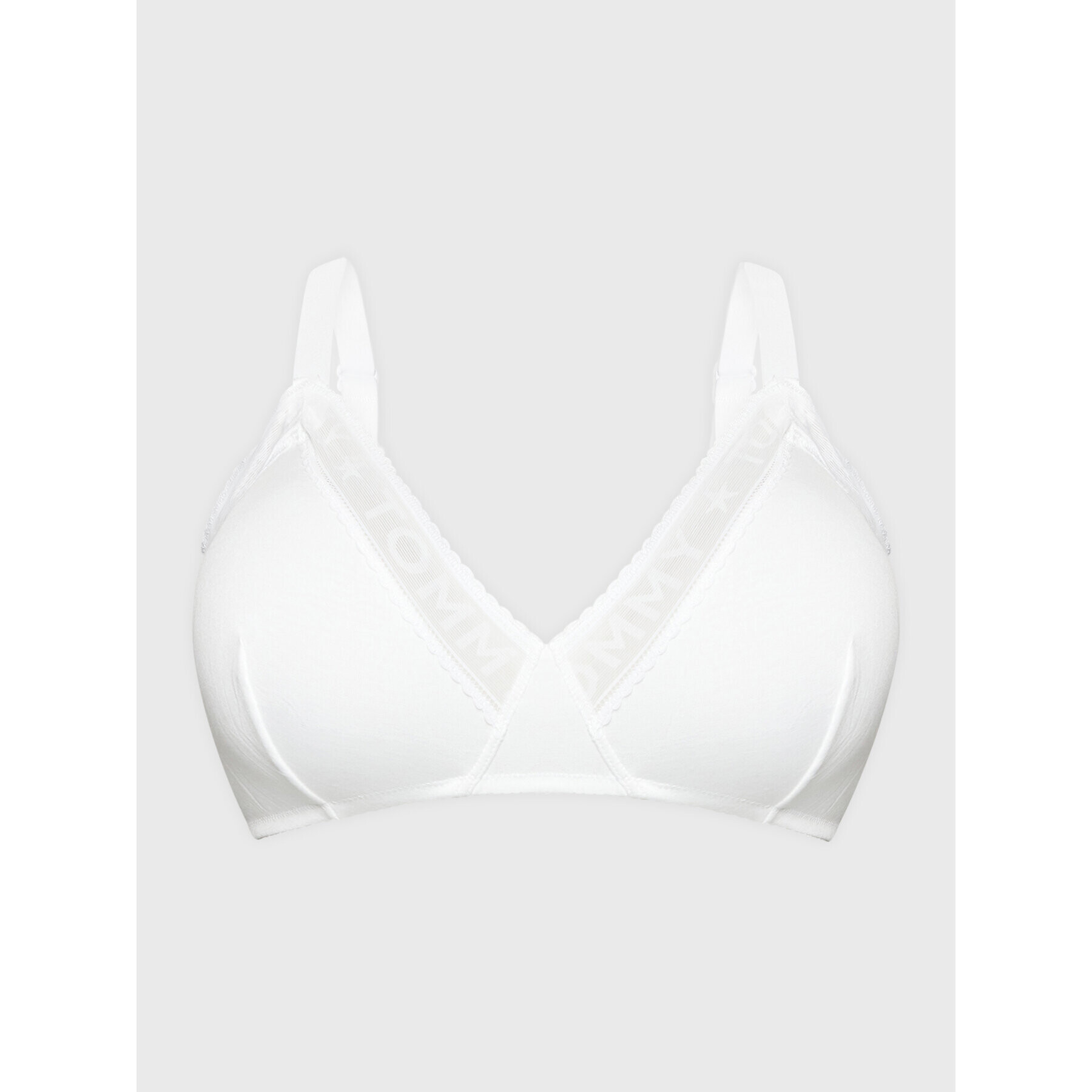 Tommy Hilfiger Curve Podprsenka Bralette UW0UW03519 Biela - Pepit.sk