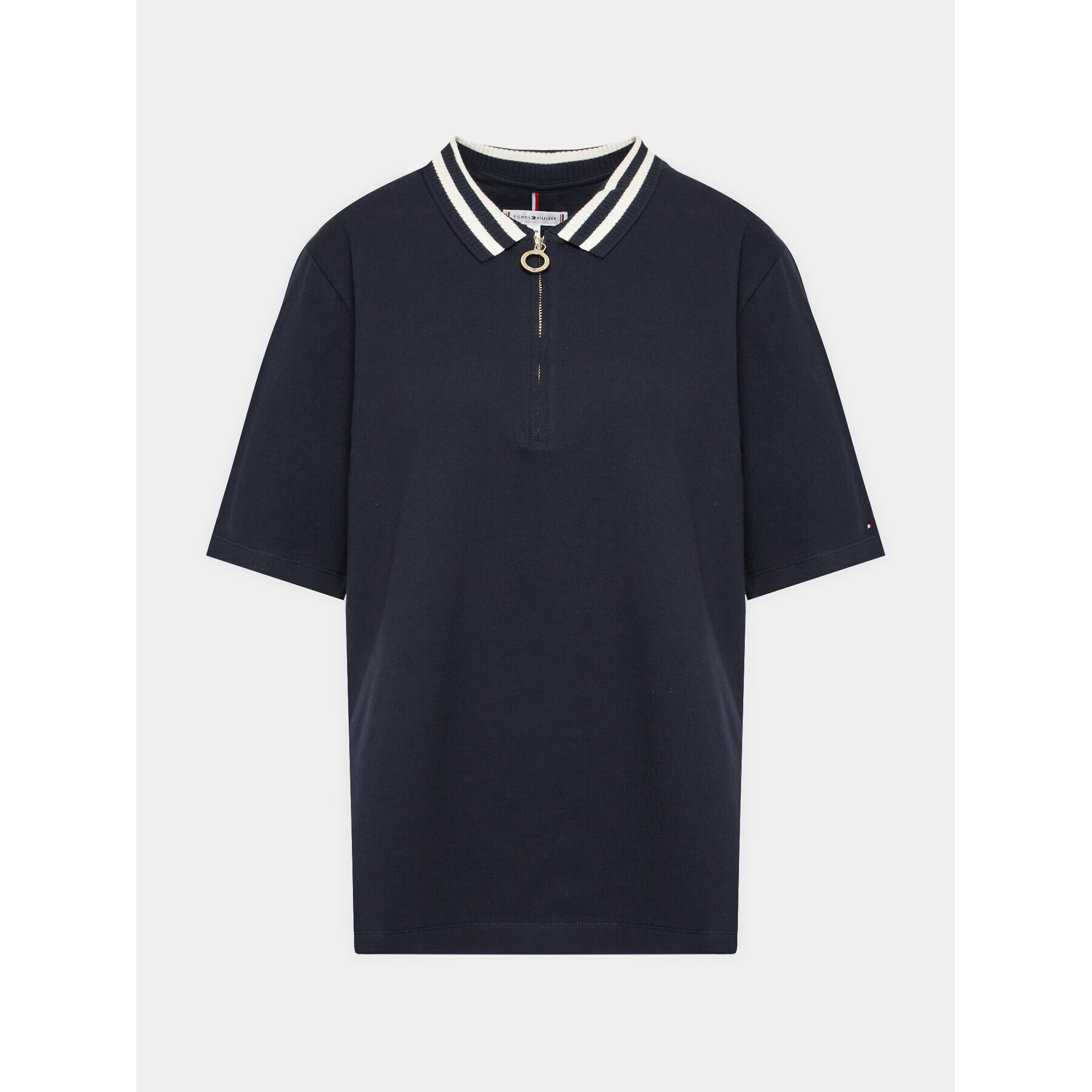 Tommy Hilfiger Curve Polokošeľa WW0WW39277 Tmavomodrá Slim Fit - Pepit.sk