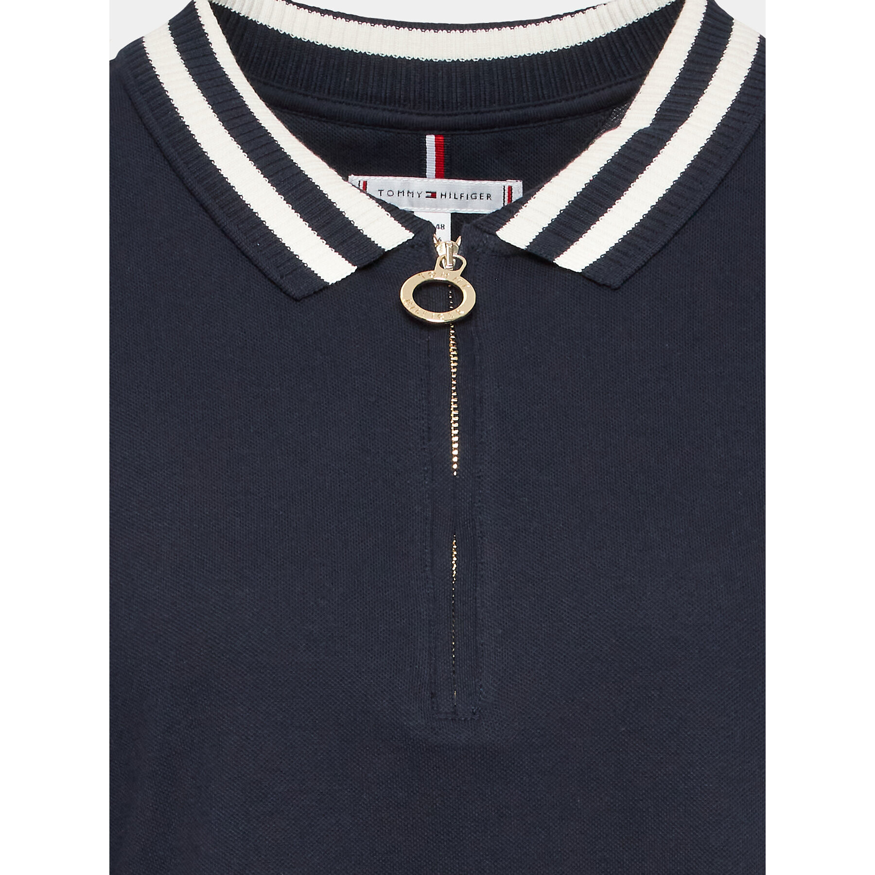 Tommy Hilfiger Curve Polokošeľa WW0WW39277 Tmavomodrá Slim Fit - Pepit.sk