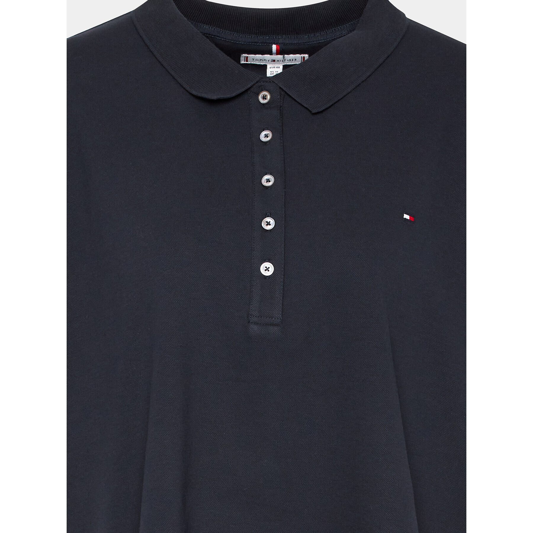 Tommy Hilfiger Curve Polokošeľa WW0WW39597 Tmavomodrá Regular Fit - Pepit.sk