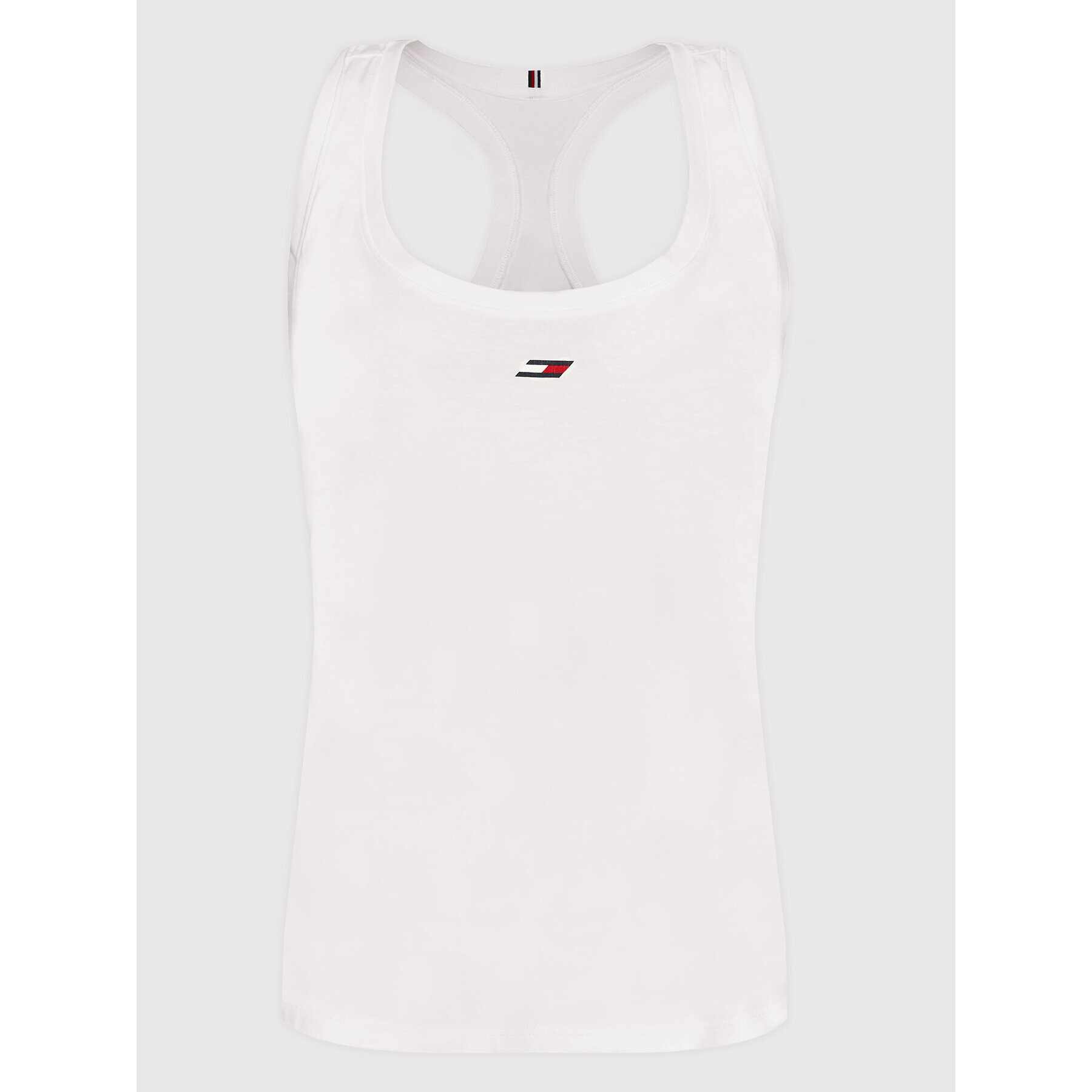 Tommy Hilfiger Curve Top S10S101408 Biela Regular Fit - Pepit.sk