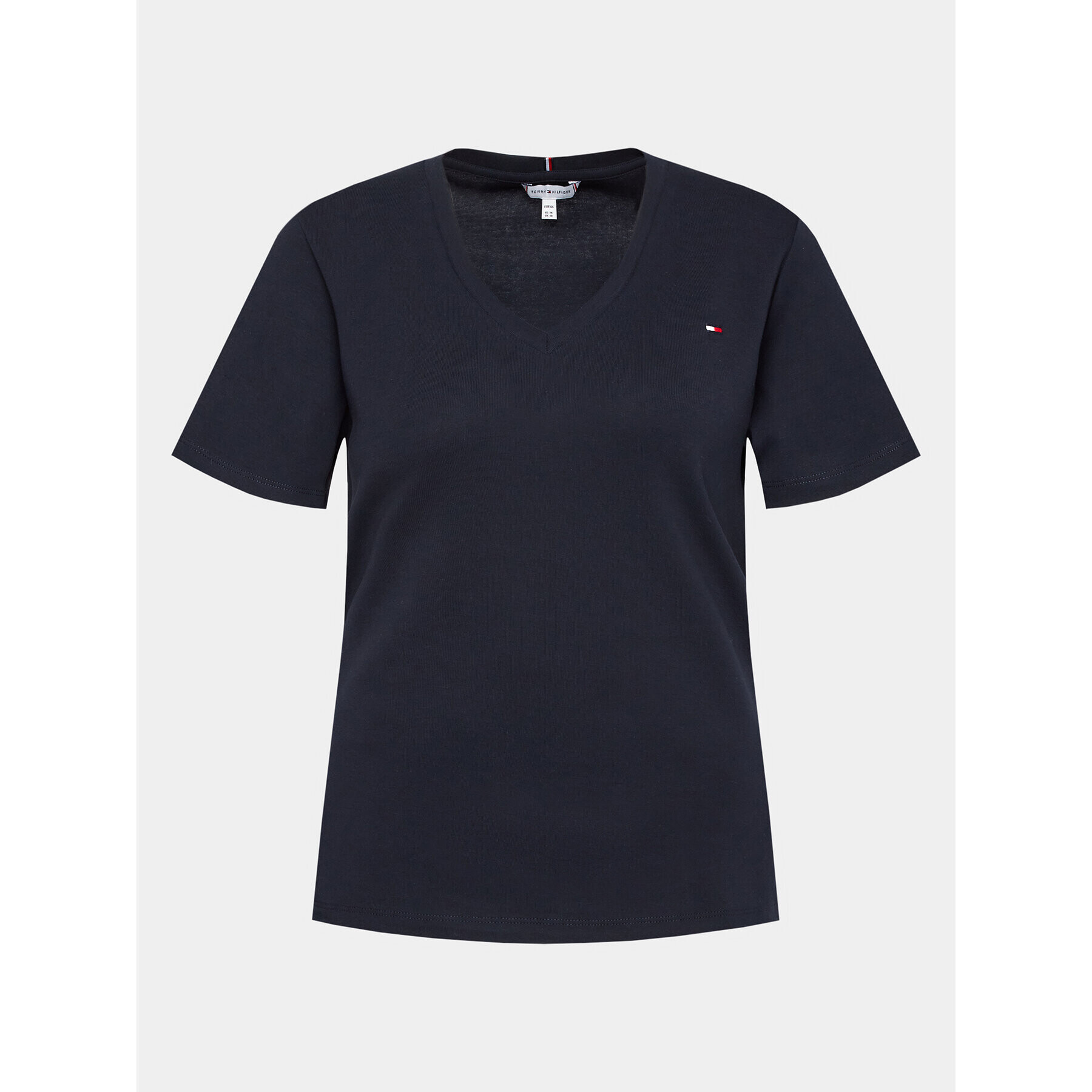 Tommy Hilfiger Curve Tričko WW0WW39244 Tmavomodrá Regular Fit - Pepit.sk