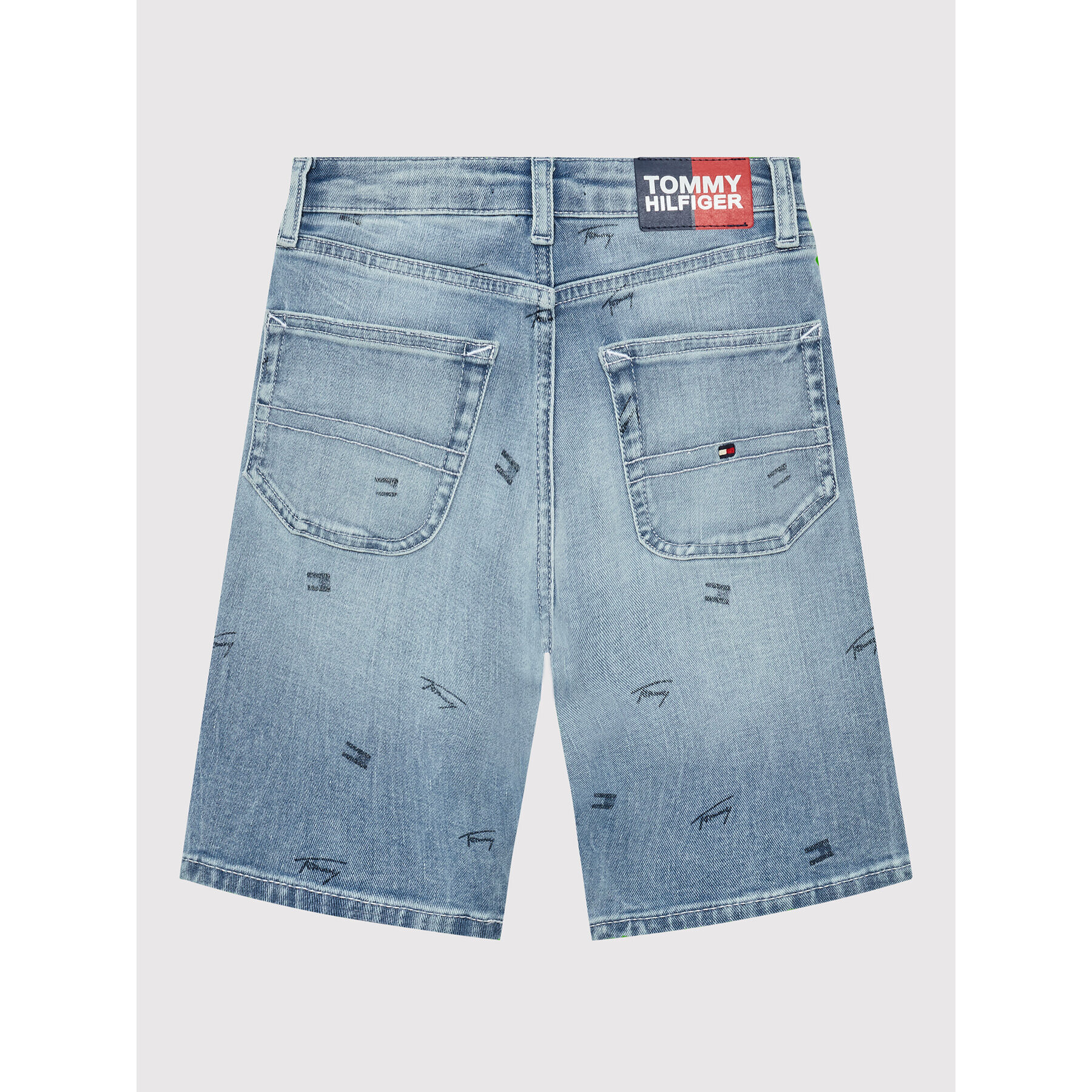 Tommy Hilfiger Džínsové šortky Modern KB0KB07418 M Modrá Straight Fit - Pepit.sk