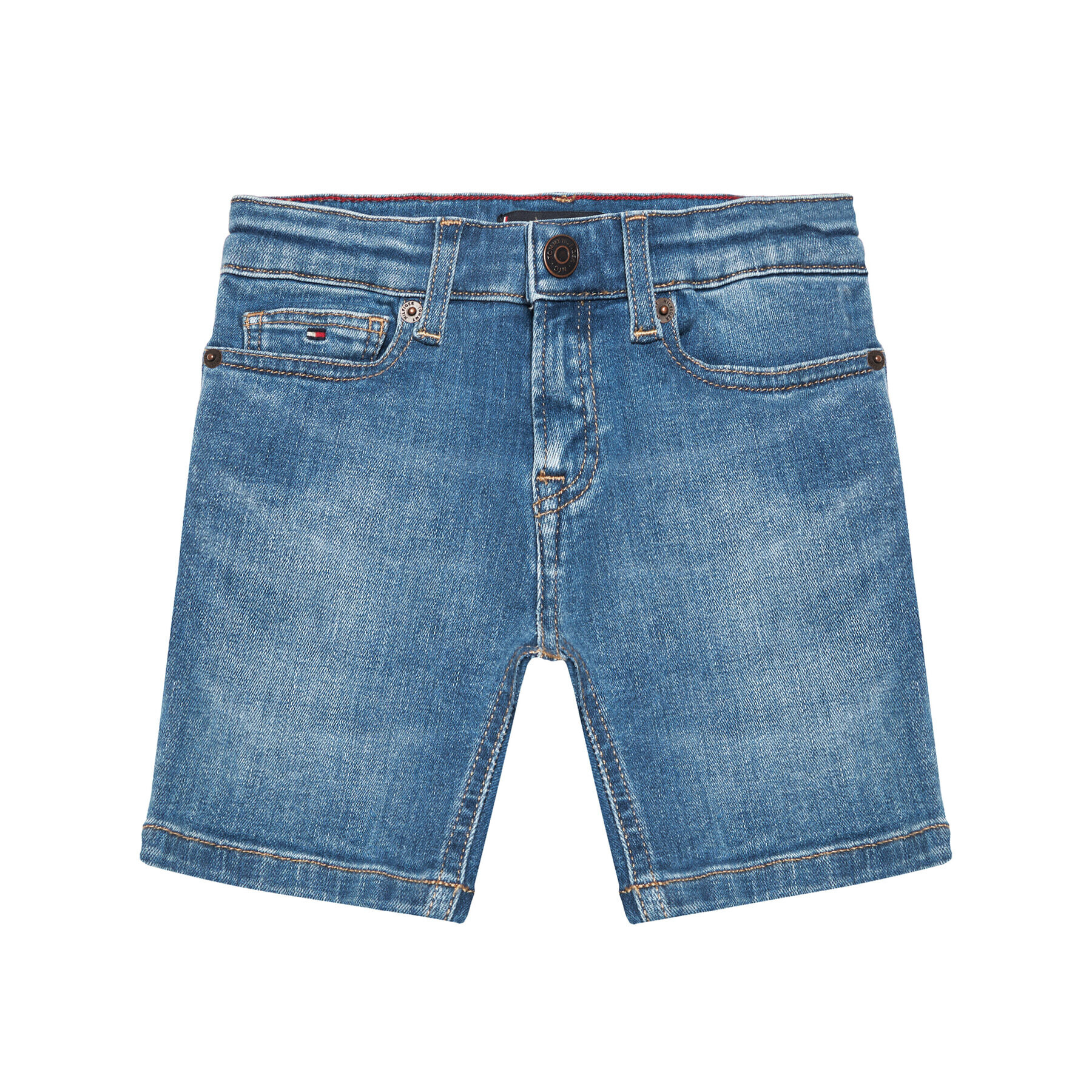 Tommy Hilfiger Džínsové šortky Spencer KB0KB06473 D Tmavomodrá Slim Fit - Pepit.sk