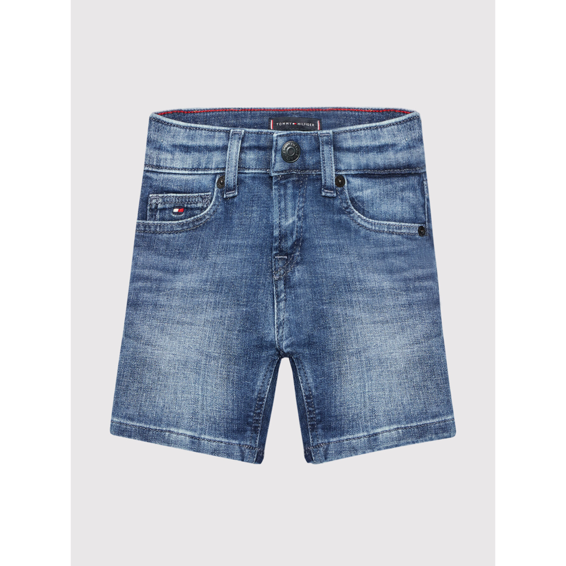 Tommy Hilfiger Džínsové šortky Spencer KB0KB07420 Modrá Regular Fit - Pepit.sk