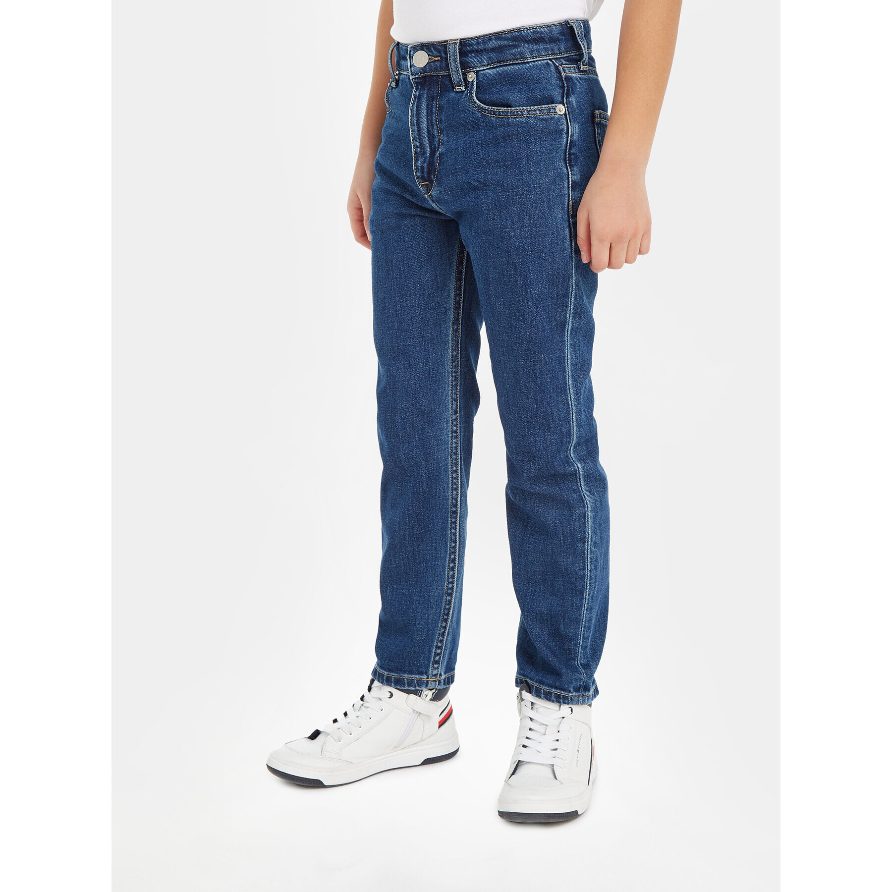 Tommy Hilfiger Džínsy Archive KB0KB08467 Tmavomodrá Slim Fit - Pepit.sk