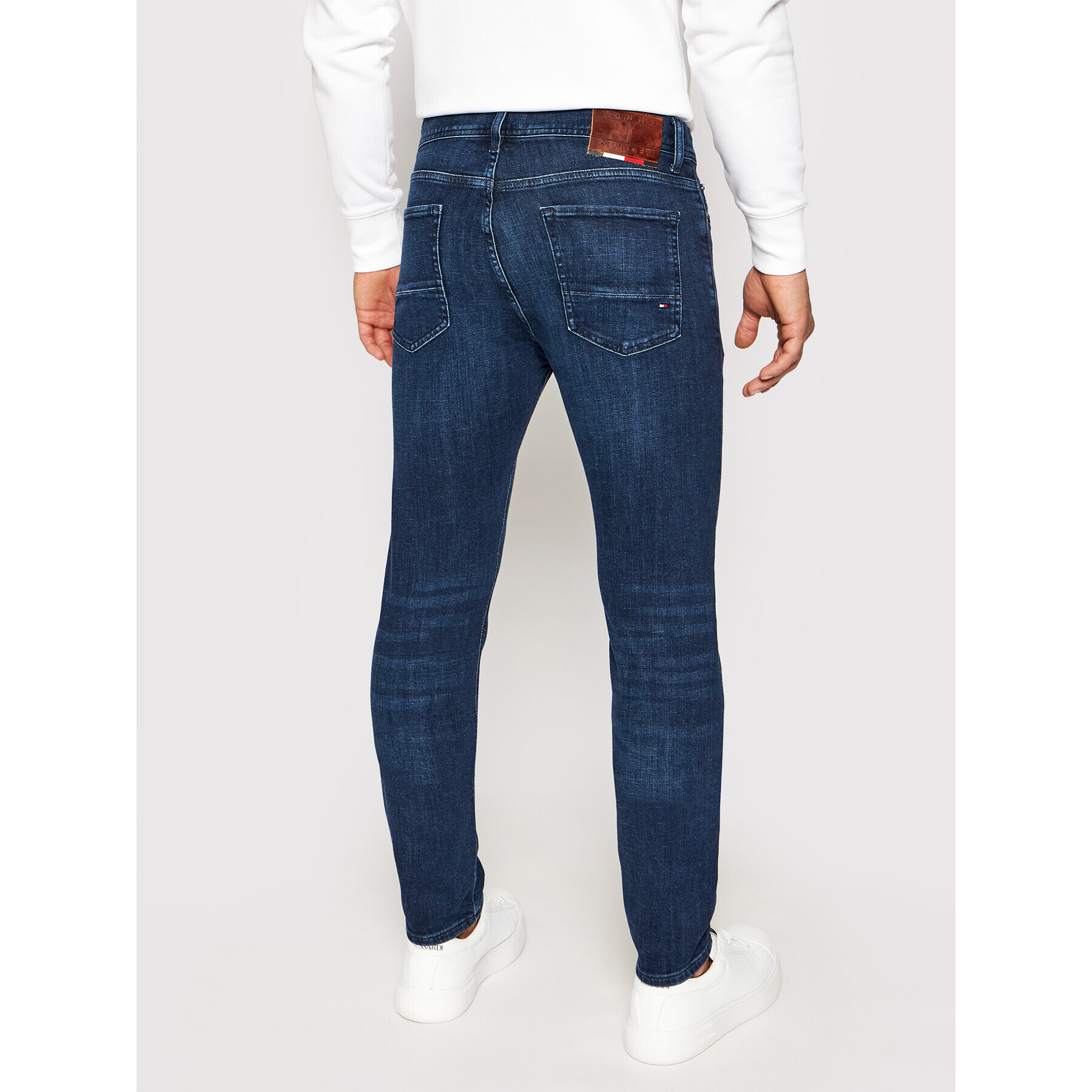 Tommy Hilfiger Džínsy Bleecker MW0MW15599 Tmavomodrá Slim Fit - Pepit.sk