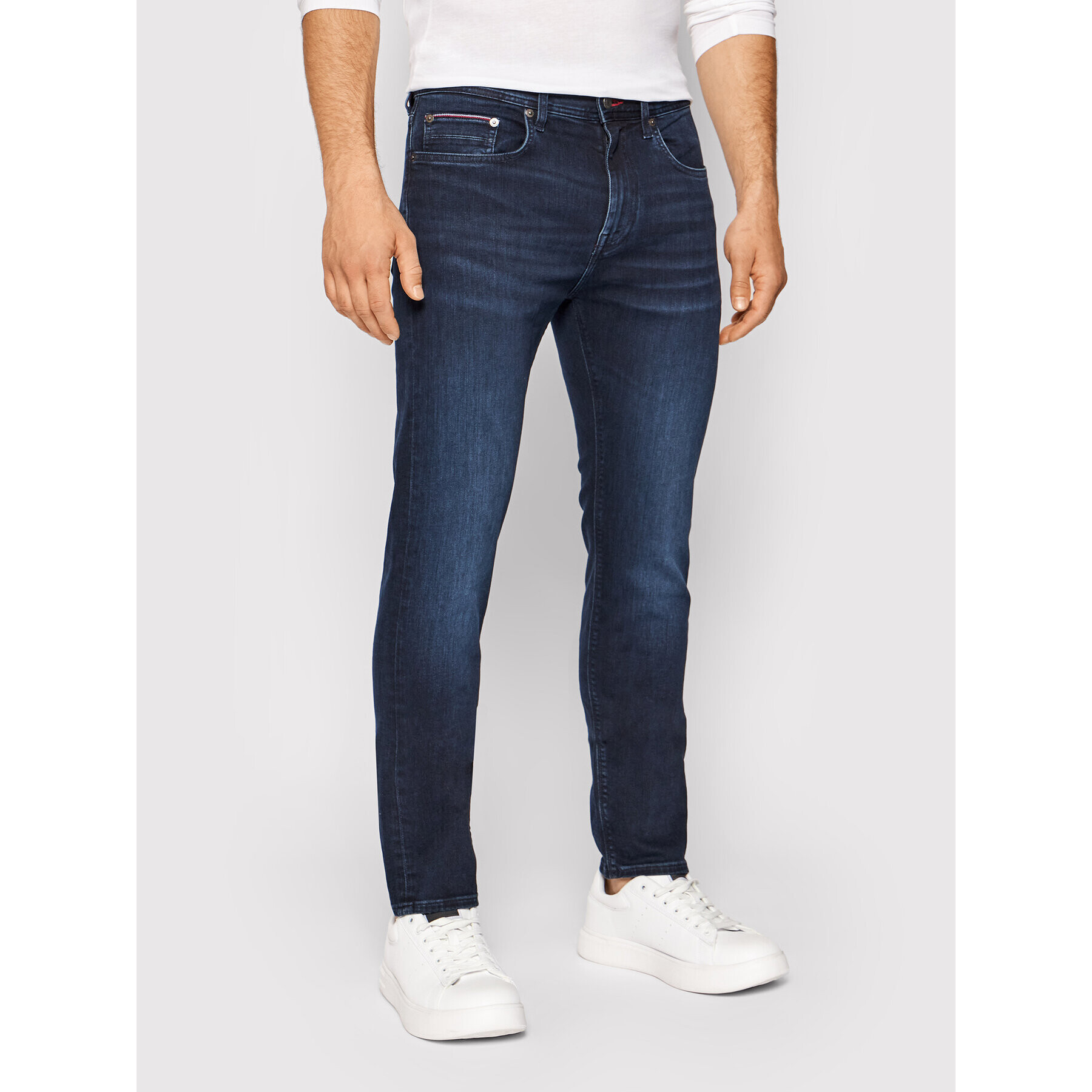 Tommy Hilfiger Džínsy Core Bleecker MW0MW15593 Tmavomodrá Slim Fit - Pepit.sk