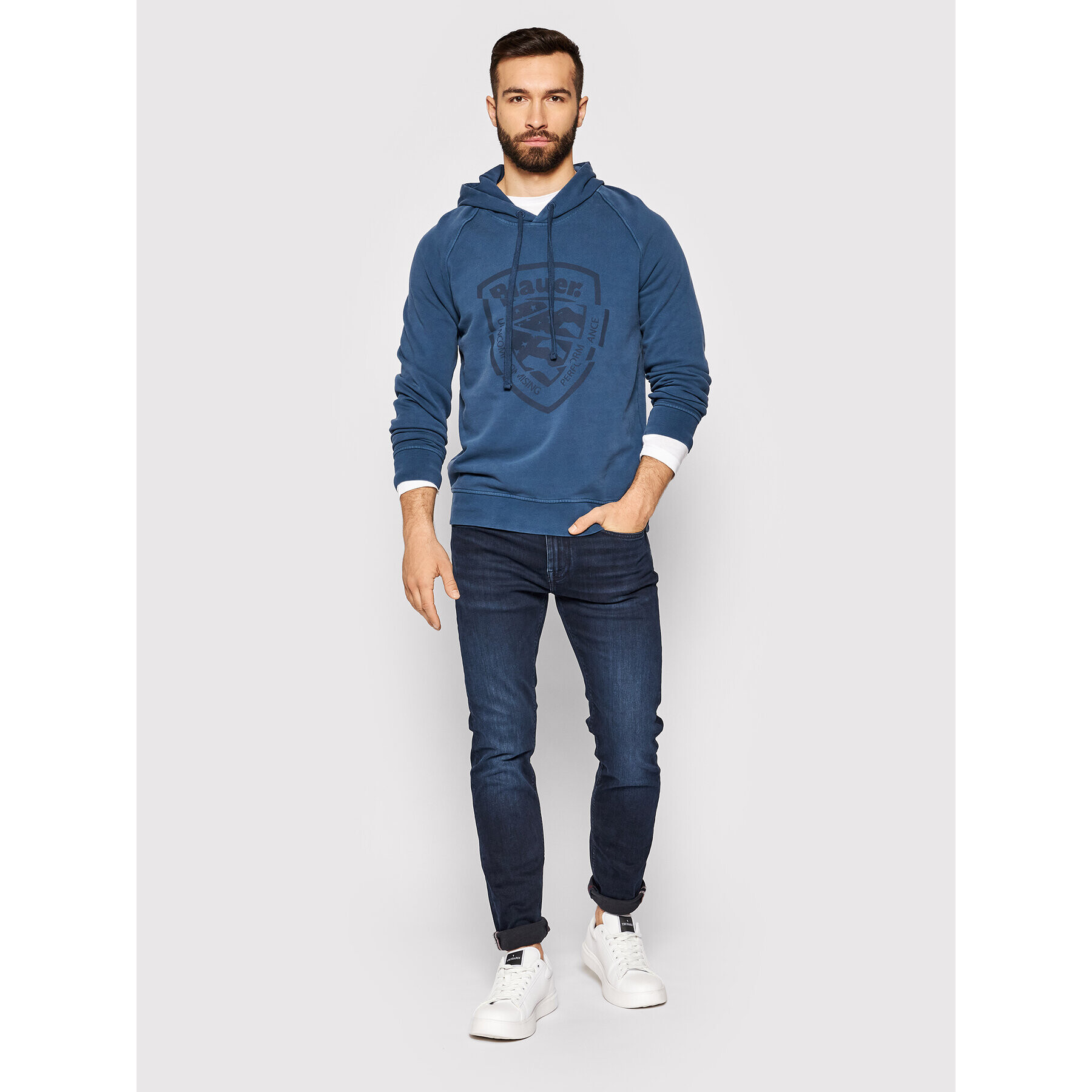 Tommy Hilfiger Džínsy Core Bleecker MW0MW15593 Tmavomodrá Slim Fit - Pepit.sk