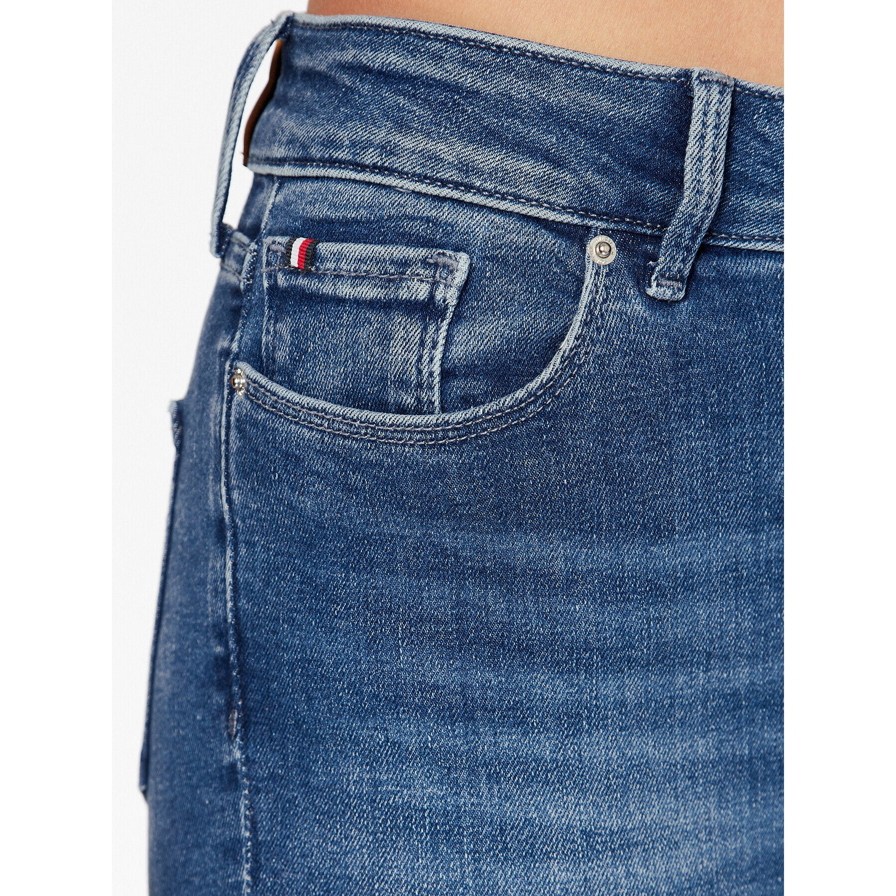 Tommy Hilfiger Džínsy Harlem WW0WW38142 Modrá Skinny Fit - Pepit.sk