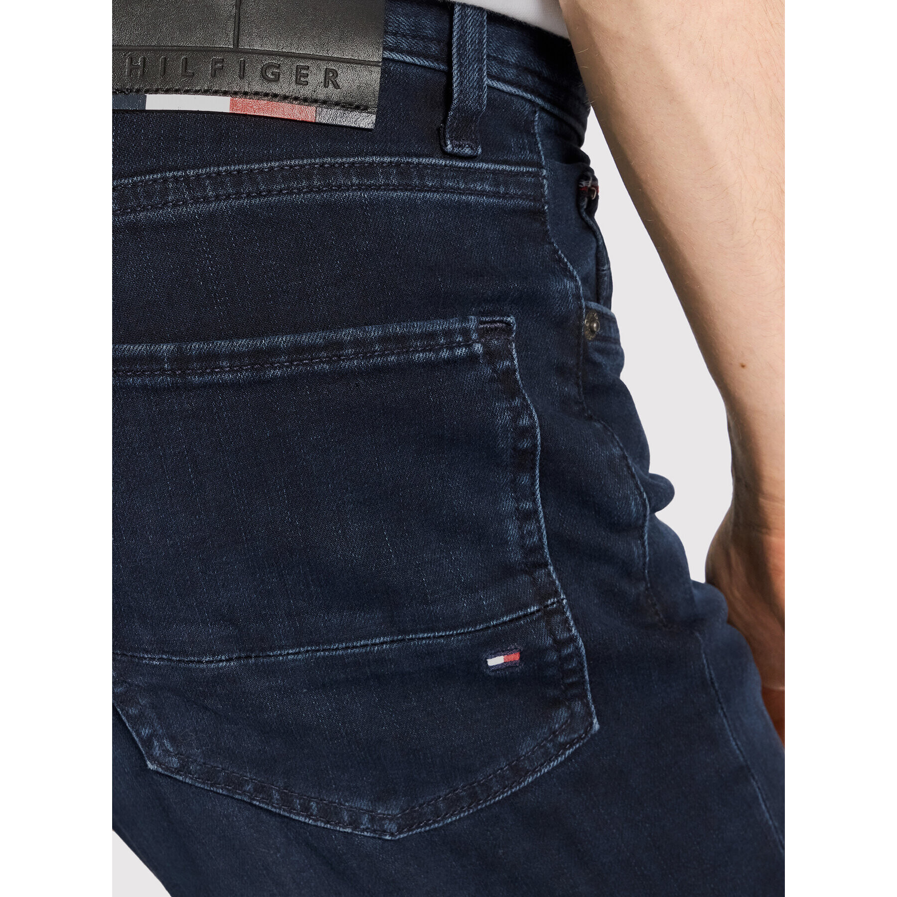 Tommy Hilfiger Džínsy Layton MW0MW19922 Tmavomodrá Extra Slim Fit - Pepit.sk