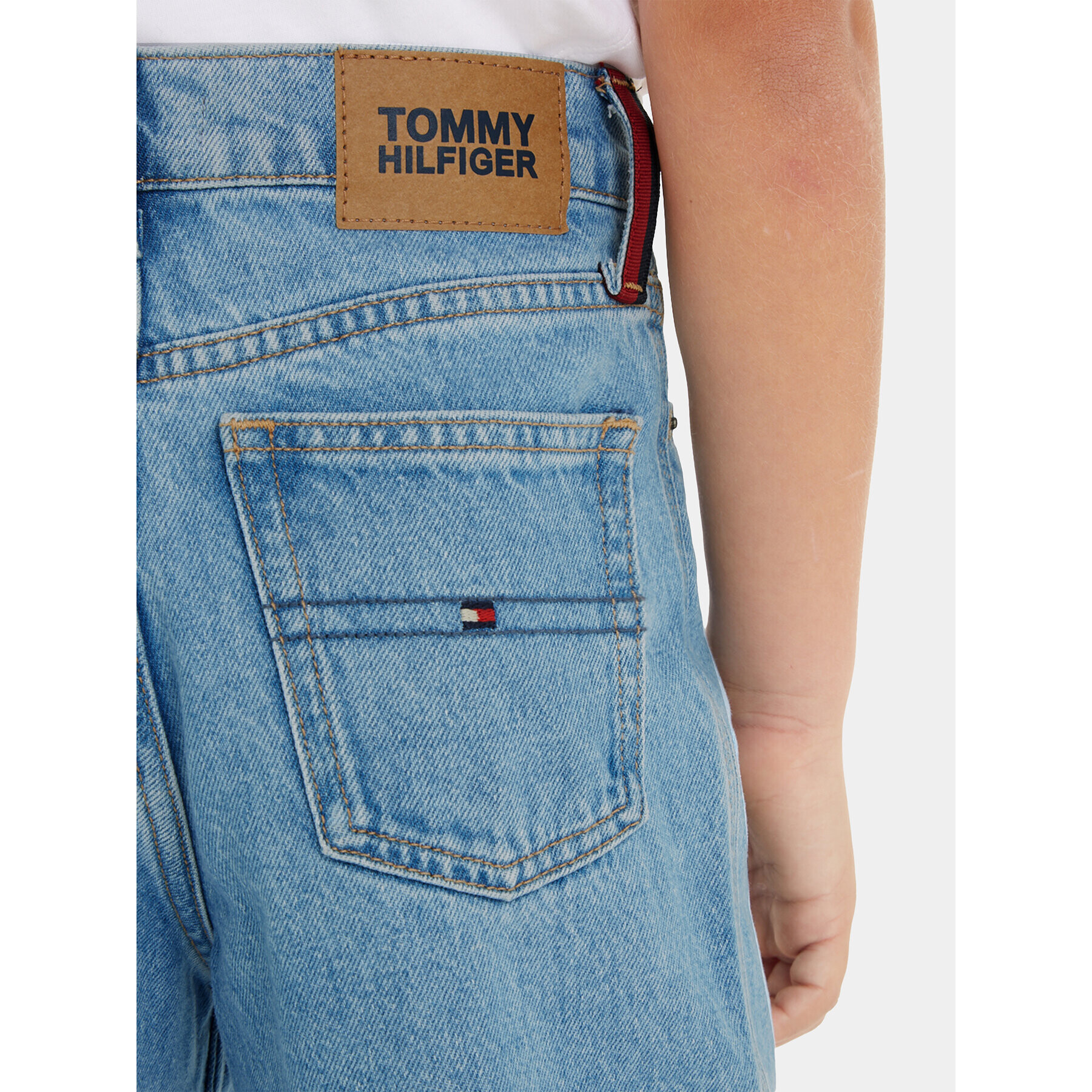 Tommy Hilfiger Džínsy Mabel KG0KG07339 D Modrá Relaxed Fit - Pepit.sk