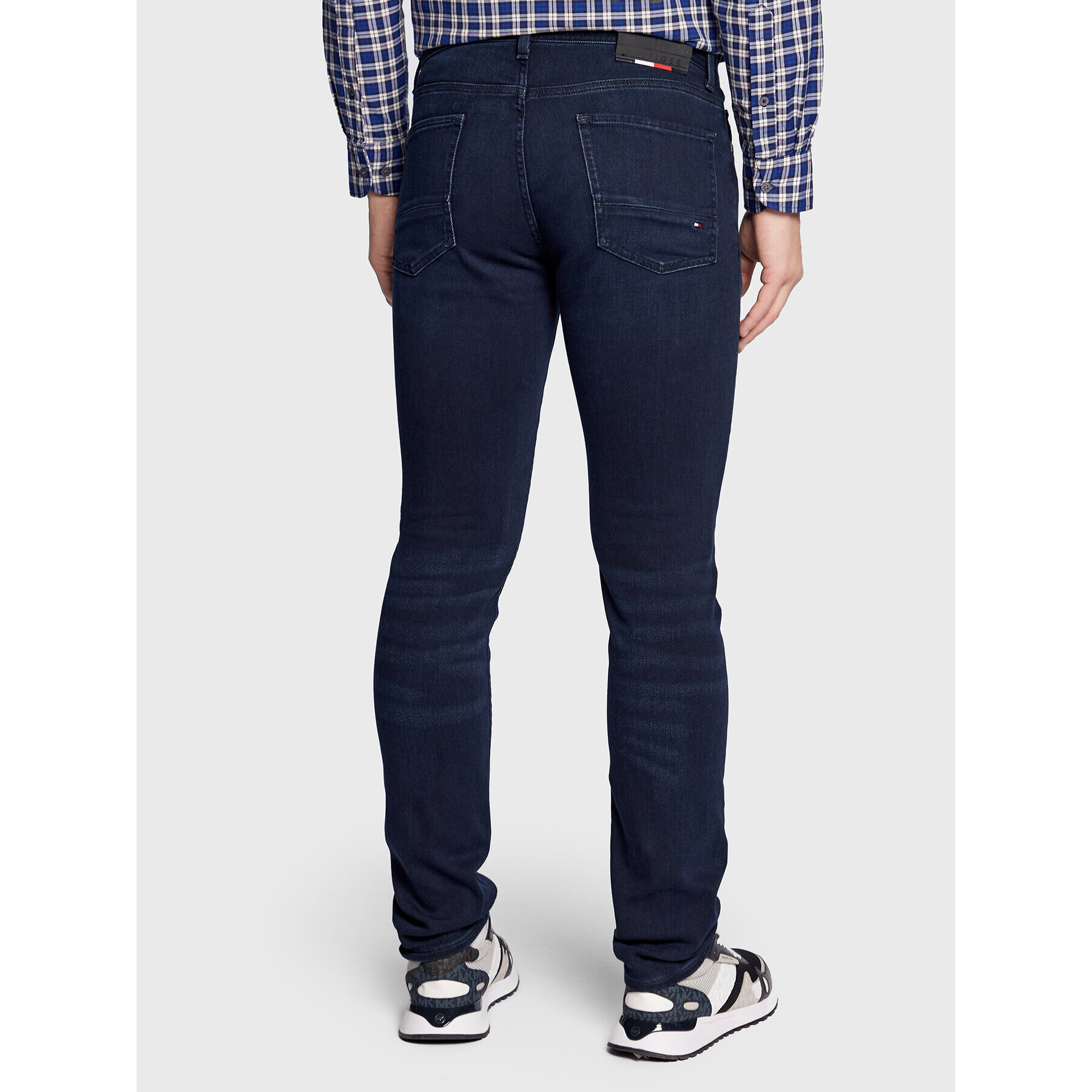 Tommy Hilfiger Džínsy MW0MW29620 Tmavomodrá Slim Fit - Pepit.sk