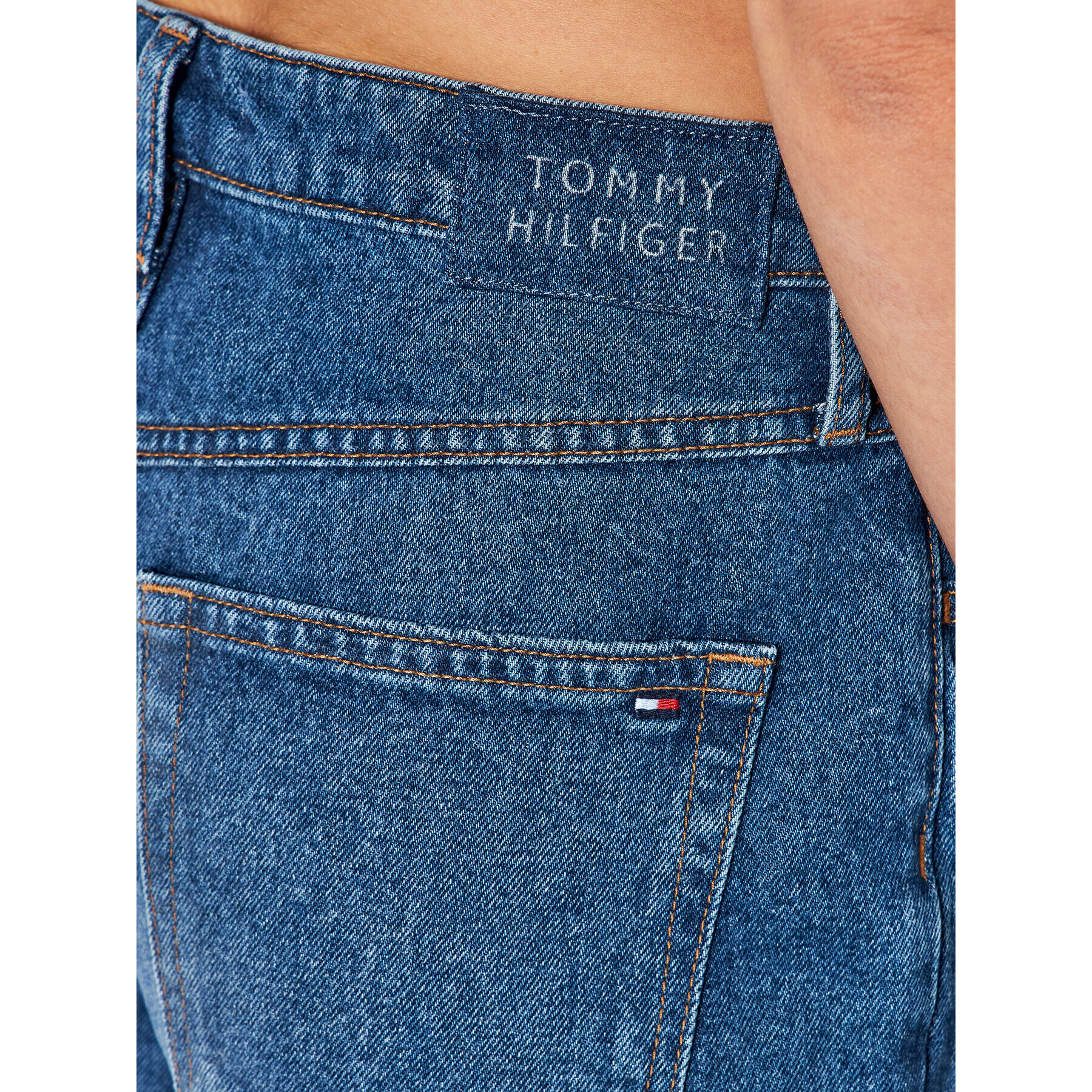 Tommy Hilfiger Džínsy New Classic WW0WW31791 Modrá Straight Fit - Pepit.sk