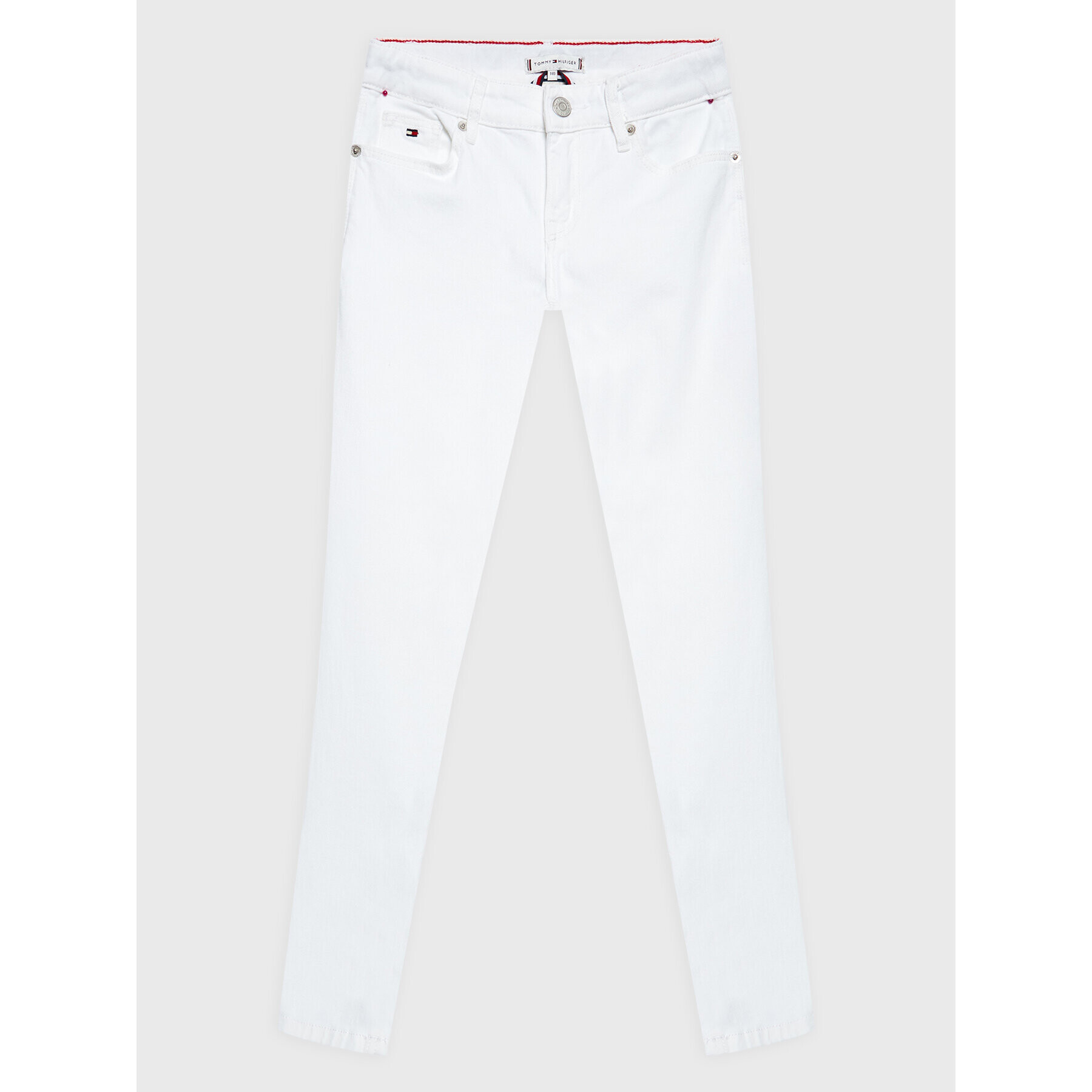 Tommy Hilfiger Džínsy Nora KG0KG06559 Biela Skinny Fit - Pepit.sk