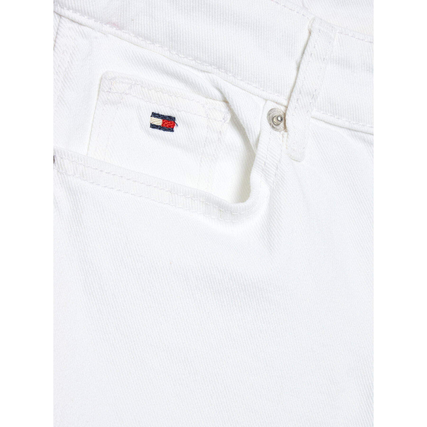 Tommy Hilfiger Džínsy Nora KG0KG06559 Biela Skinny Fit - Pepit.sk