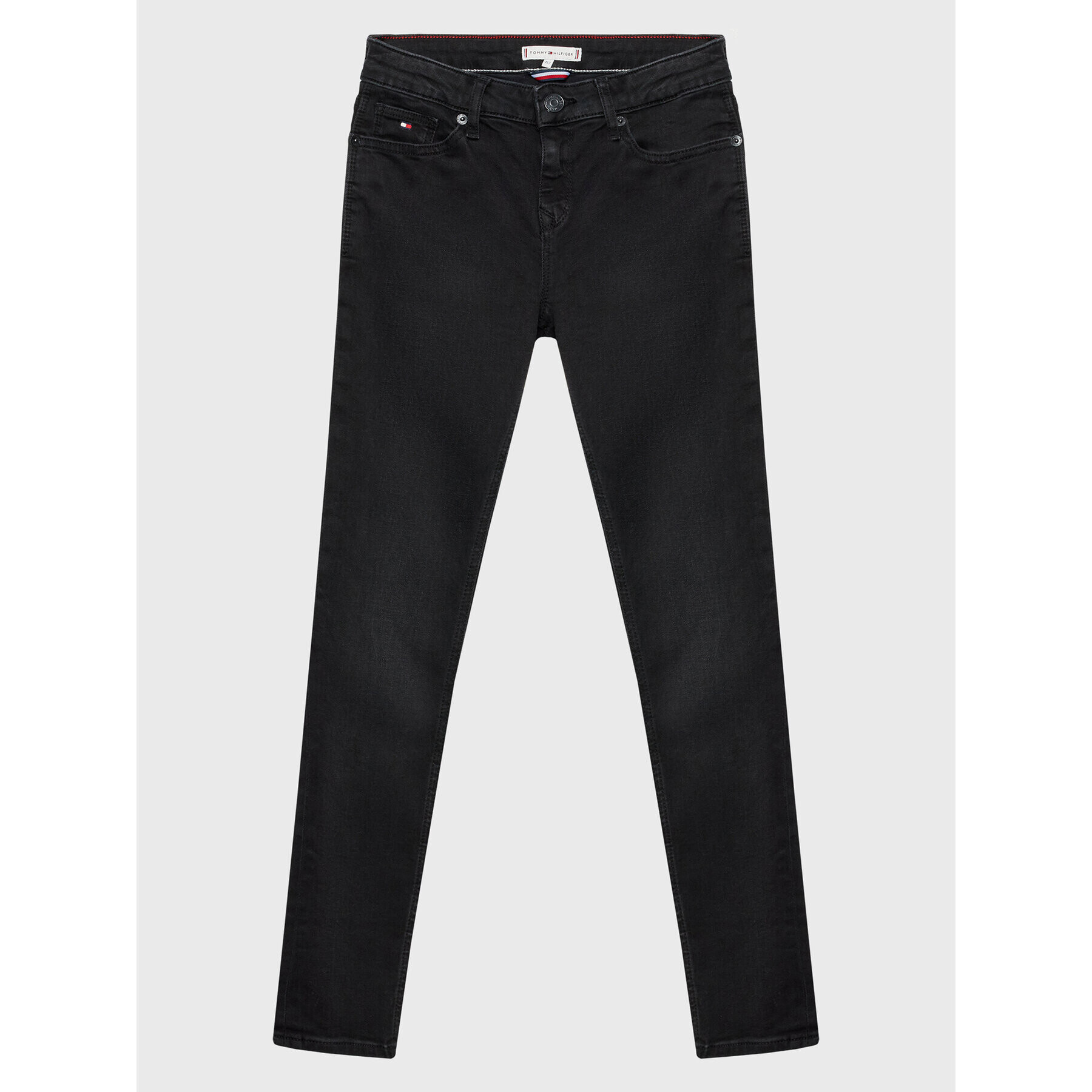 Tommy Hilfiger Džínsy Nora KG0KG06591 D Čierna Skinny Fit - Pepit.sk