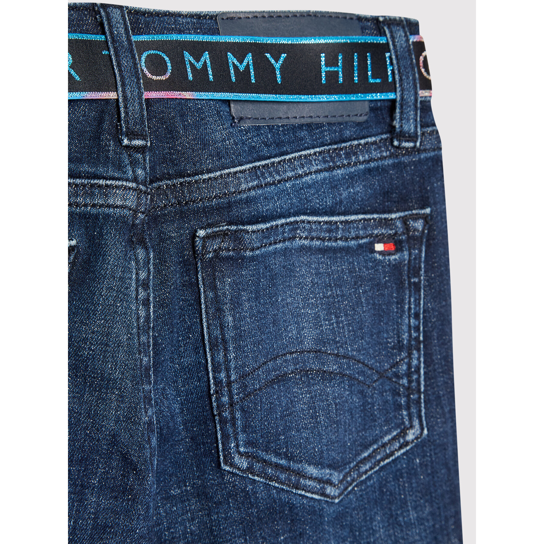 Tommy Hilfiger Džínsy Nora Skinny Belt KG0KG06071 D Tmavomodrá Skinny Fit - Pepit.sk