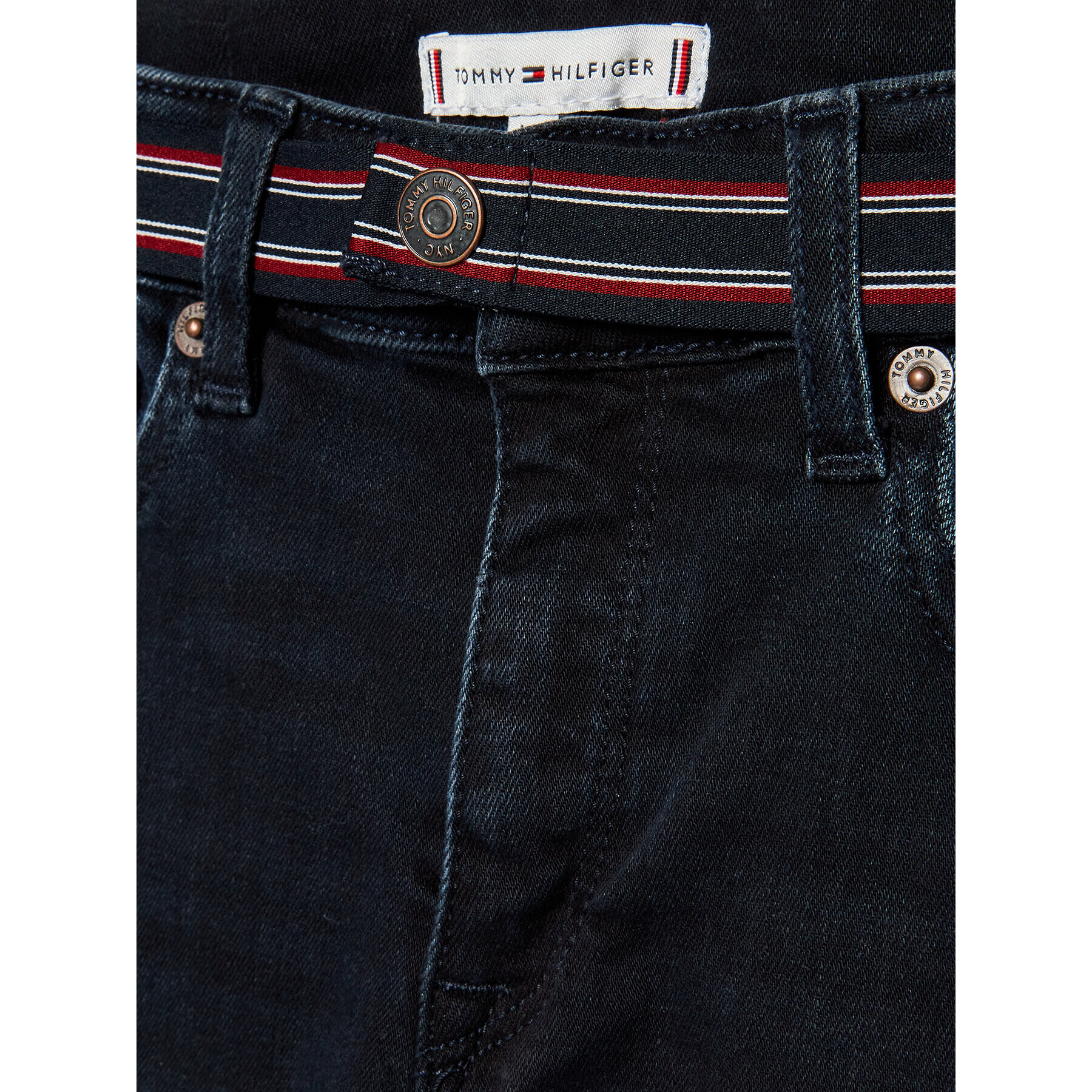 Tommy Hilfiger Džínsy Slouchy KG0KG06858 Tmavomodrá Regular Fit - Pepit.sk