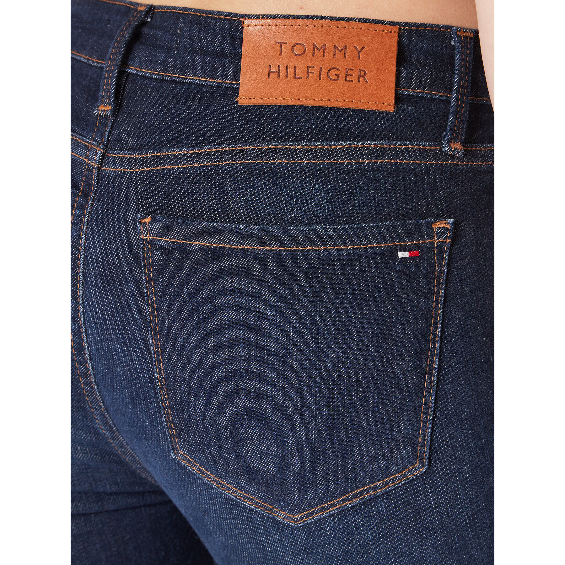 Tommy Hilfiger Džínsy Th Flex Como WW0WW36963 Tmavomodrá Skinny Fit - Pepit.sk