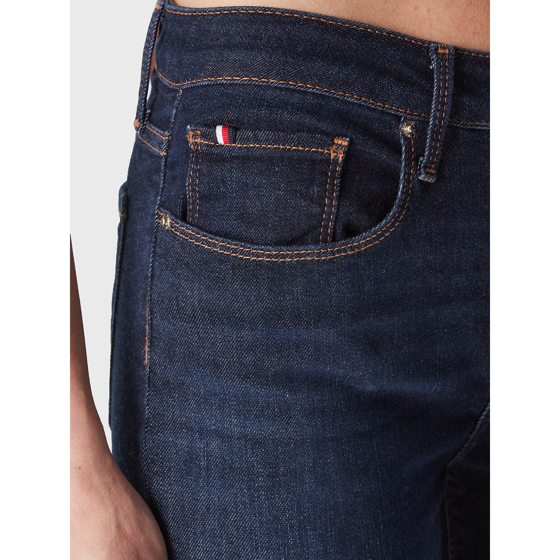 Tommy Hilfiger Džínsy Th Flex Como WW0WW36963 Tmavomodrá Skinny Fit - Pepit.sk