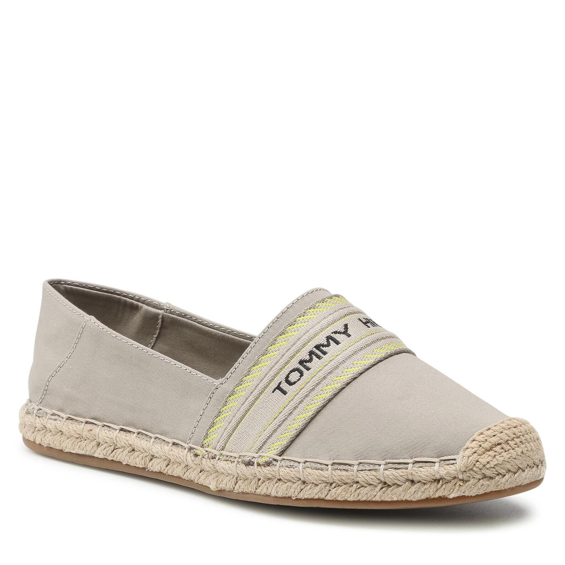 Tommy Hilfiger Espadrilky Artisanal Espadrille FW0FW05779 Zelená - Pepit.sk