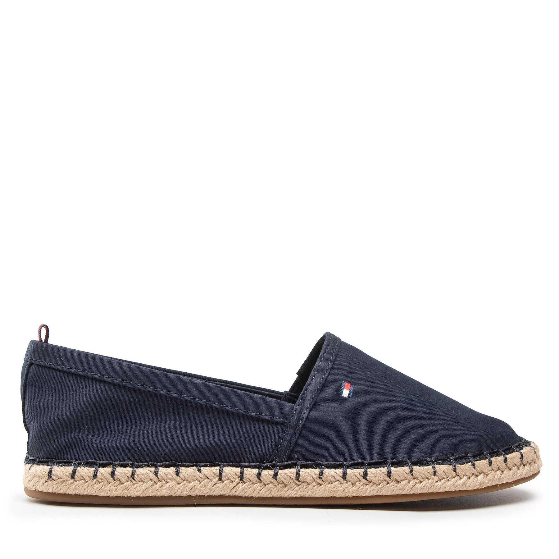 Tommy Hilfiger Espadrilky Basic Tommy Flat Espadrille FW0FW06497 Tmavomodrá - Pepit.sk