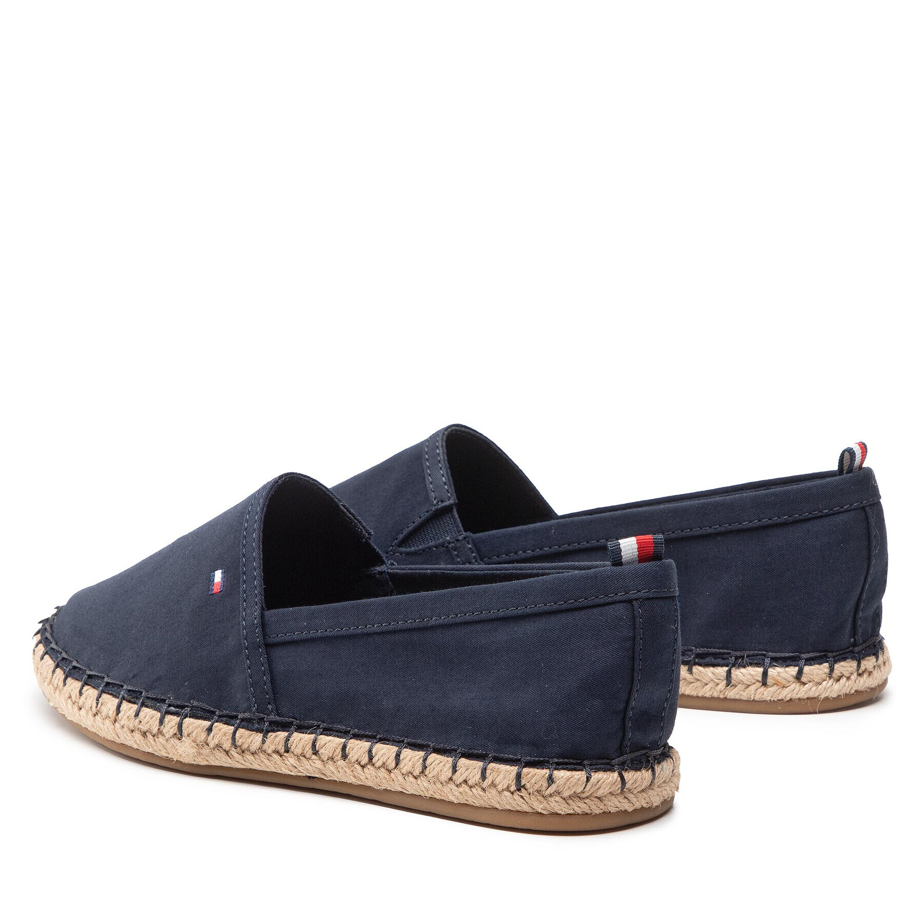 Tommy Hilfiger Espadrilky Basic Tommy Flat Espadrille FW0FW06497 Tmavomodrá - Pepit.sk