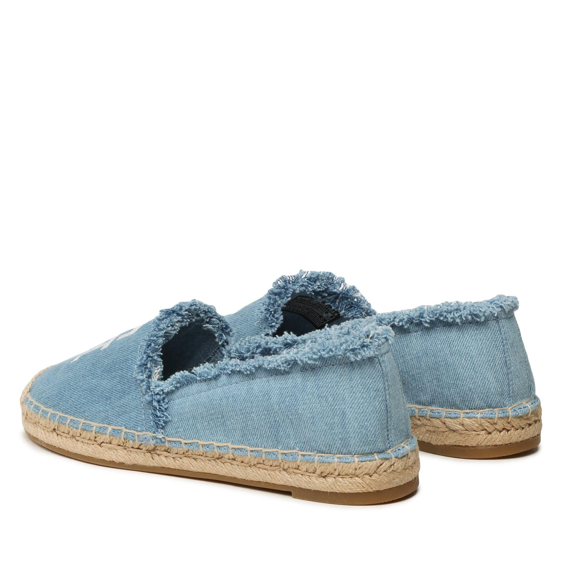 Tommy Hilfiger Espadrilky Denim Espadrille FW0FW07270 Modrá - Pepit.sk