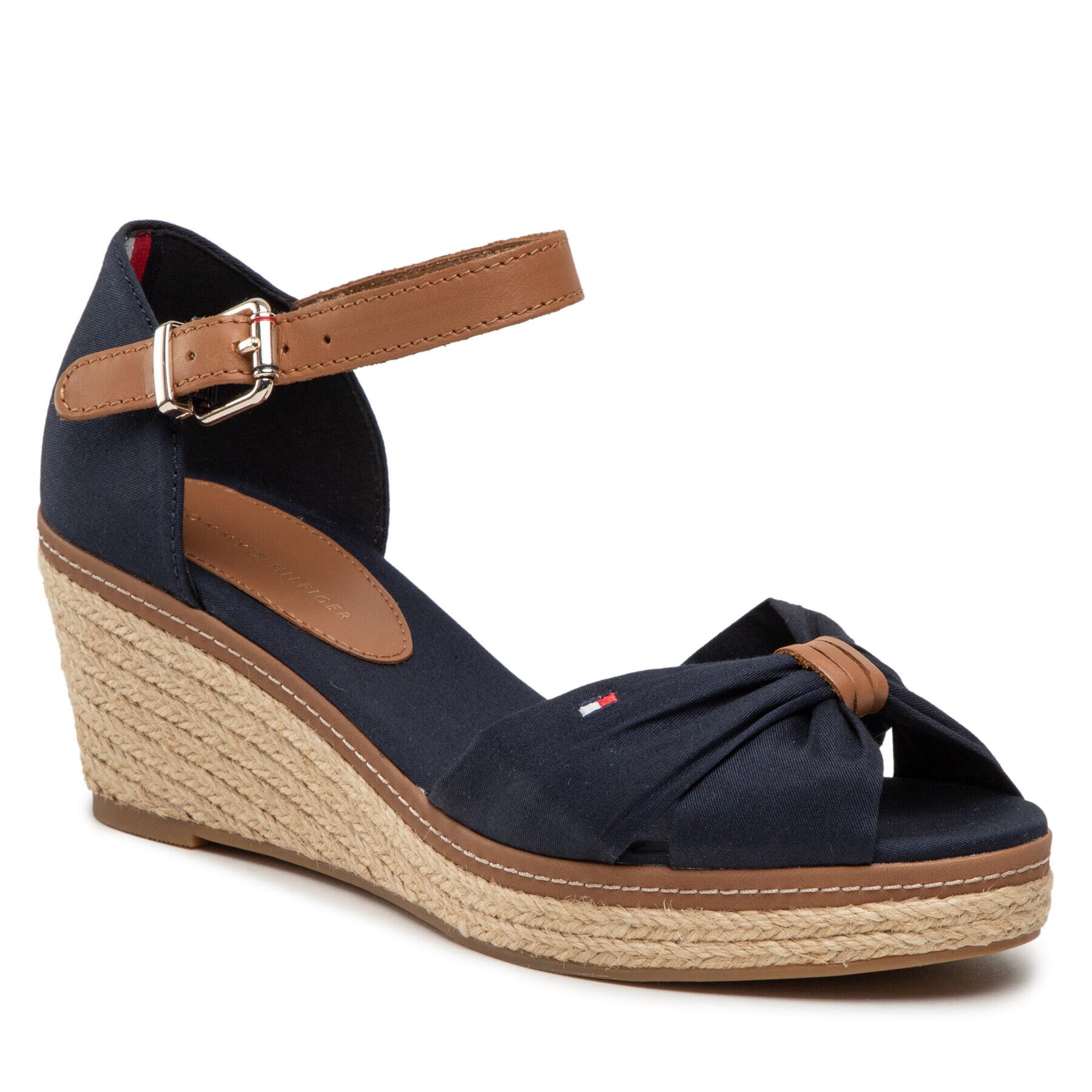 Tommy Hilfiger Espadrilky Elba 40D FW0FW00906 Tmavomodrá - Pepit.sk