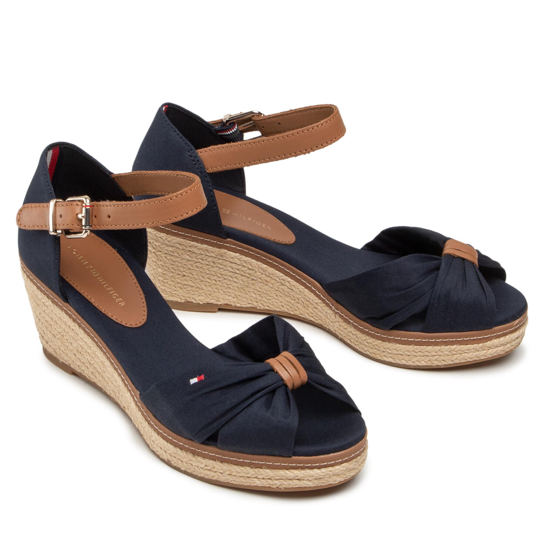 Tommy Hilfiger Espadrilky Elba 40D FW0FW00906 Tmavomodrá - Pepit.sk