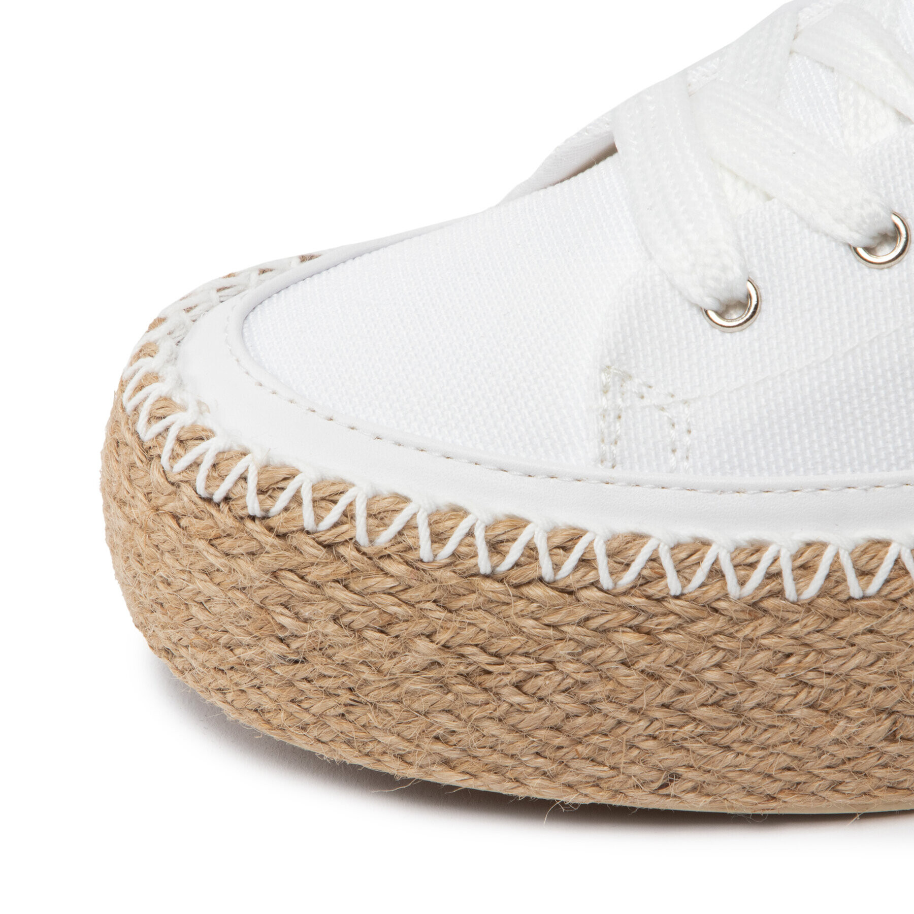 Tommy Hilfiger Espadrilky Rope Vulc Sneaker FW0FW06461 Biela - Pepit.sk