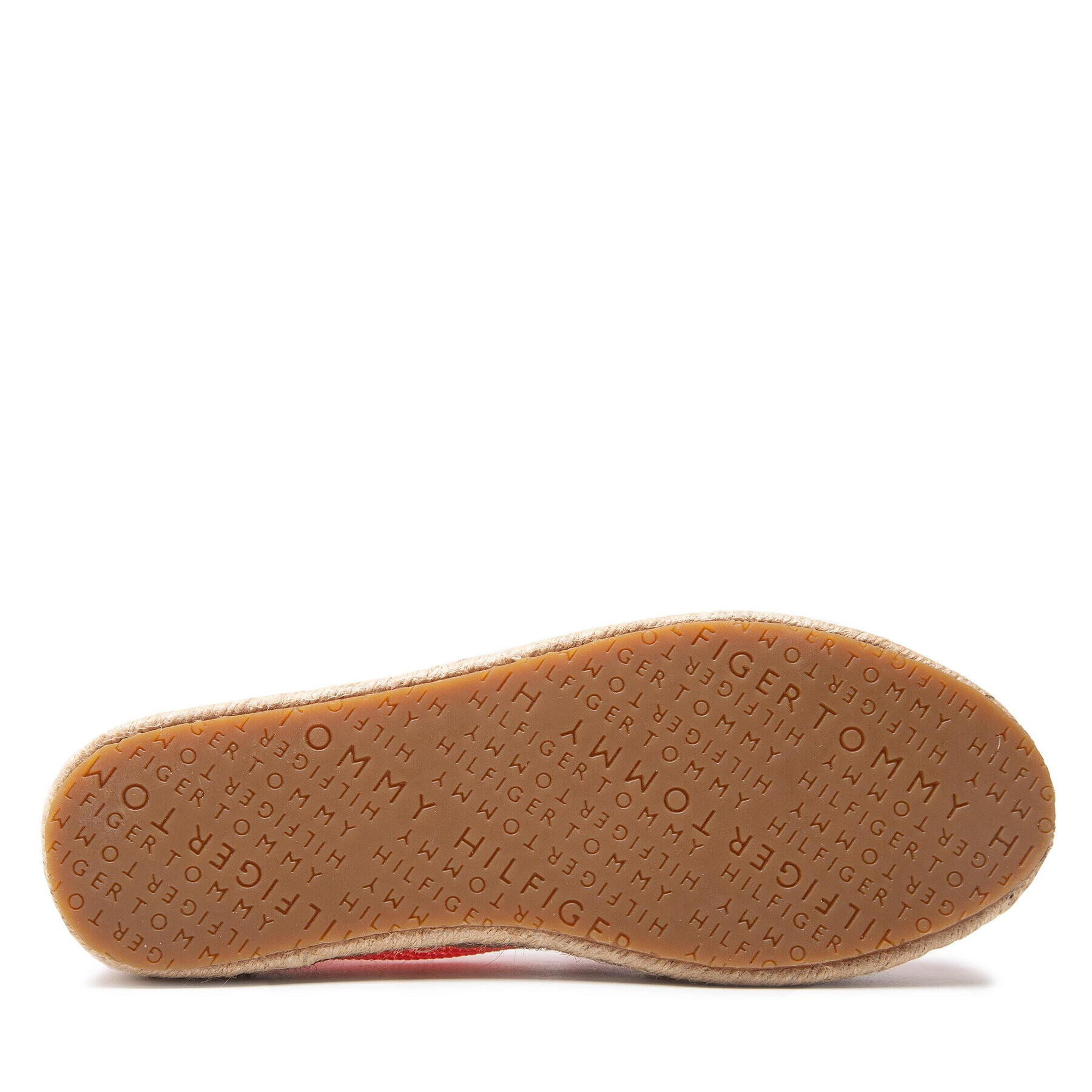 Tommy Hilfiger Espadrilky Th Textured Flatform Espadrille FW0FW06433 Oranžová - Pepit.sk