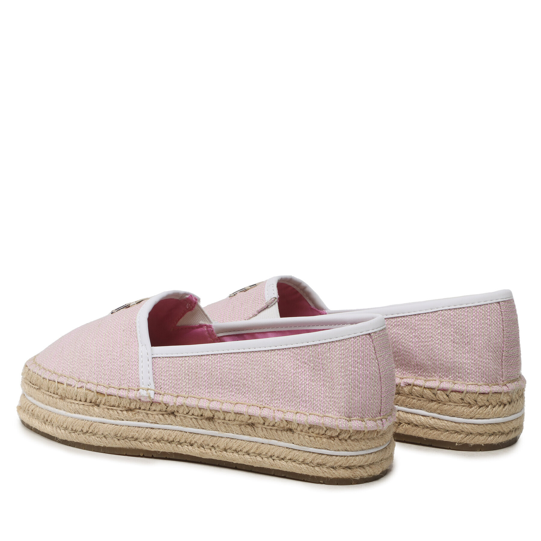 Tommy Hilfiger Espadrilky Th Woven Espadrille FW0FW07343 Ružová - Pepit.sk