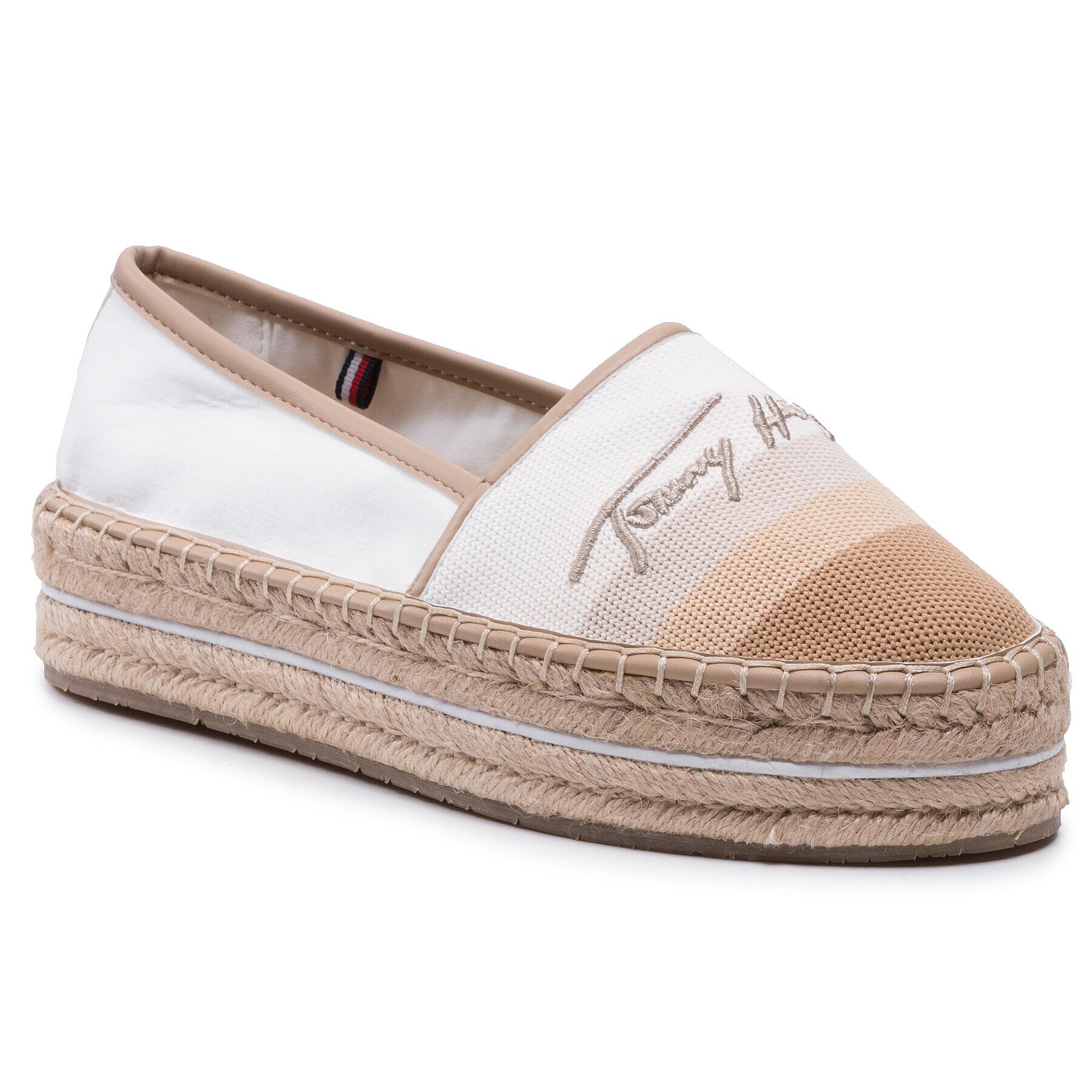 Tommy Hilfiger Espadrilky Tommy Gradient Espadrille FW0FW05640 Béžová - Pepit.sk