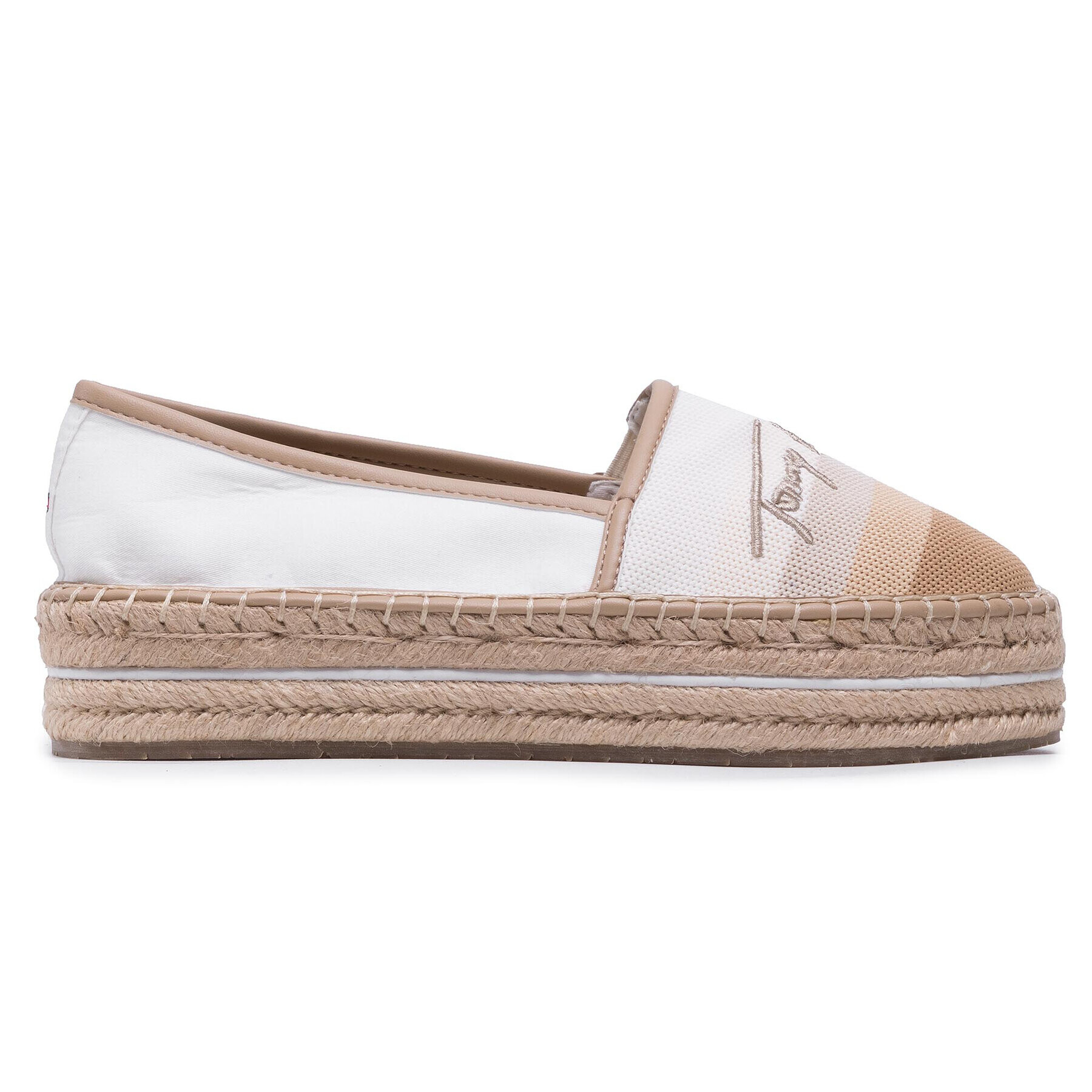 Tommy Hilfiger Espadrilky Tommy Gradient Espadrille FW0FW05640 Béžová - Pepit.sk