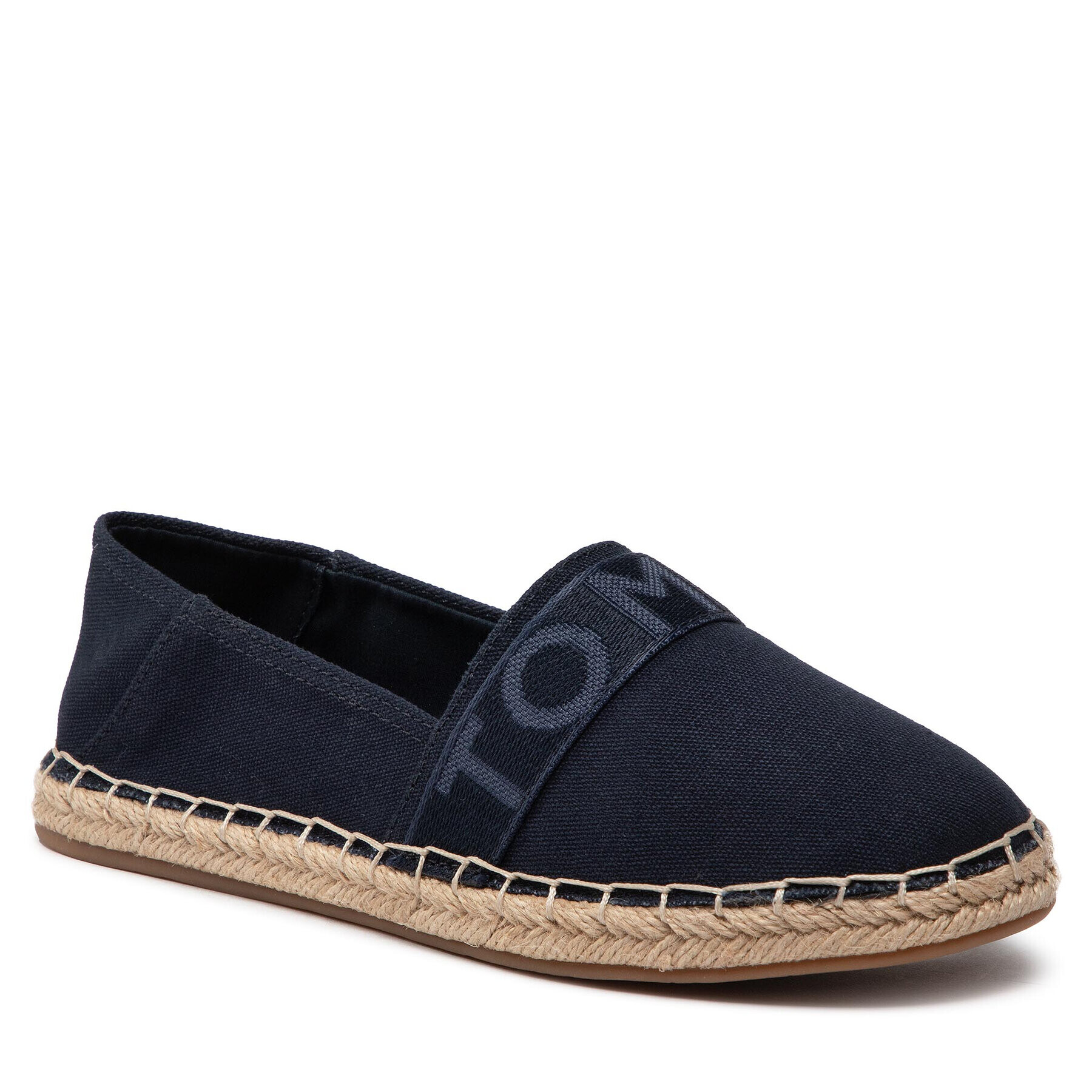 Tommy Hilfiger Espadrilky Webbing Espadrille FW0FW06434 Tmavomodrá - Pepit.sk