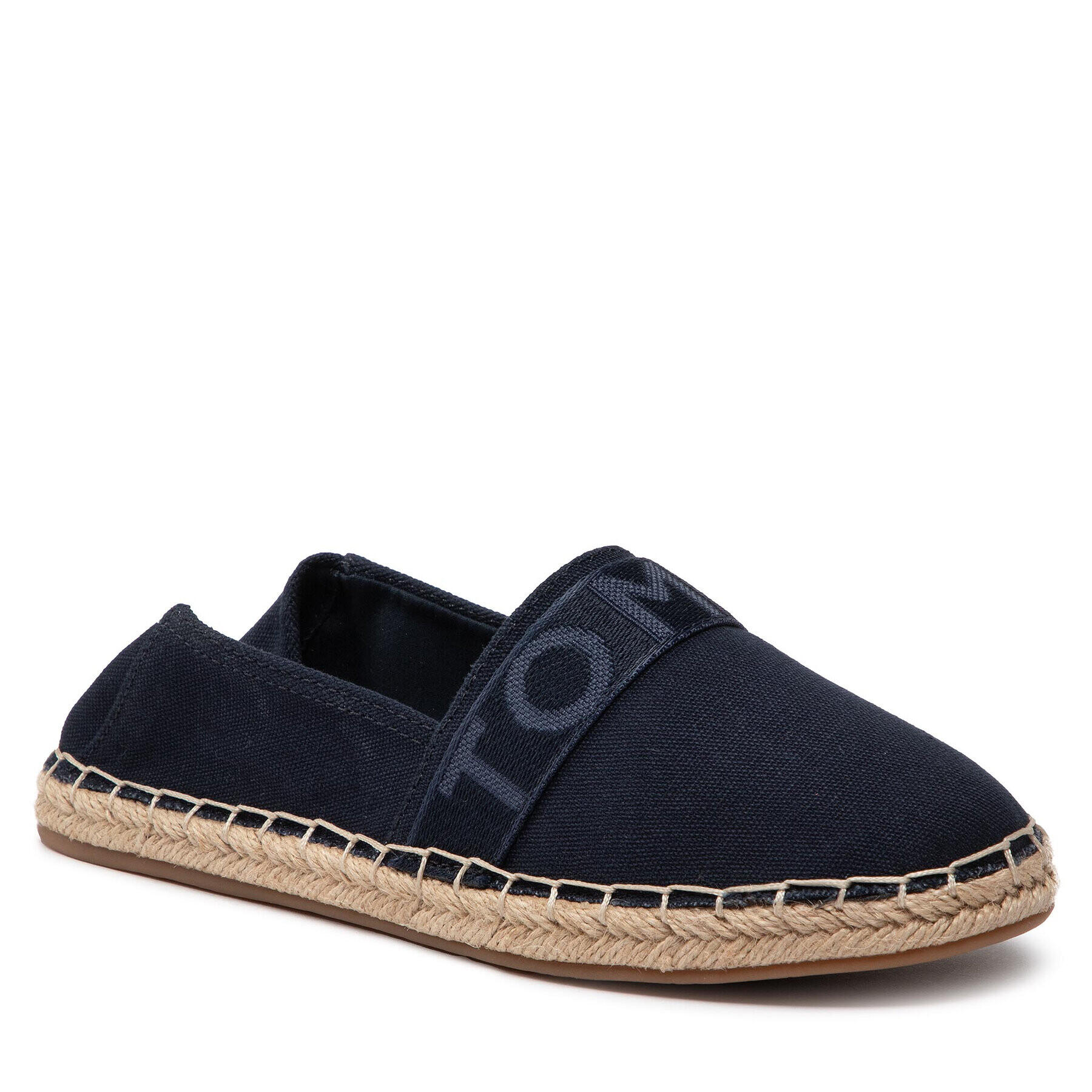 Tommy Hilfiger Espadrilky Webbing Espadrille FW0FW06434 Tmavomodrá - Pepit.sk