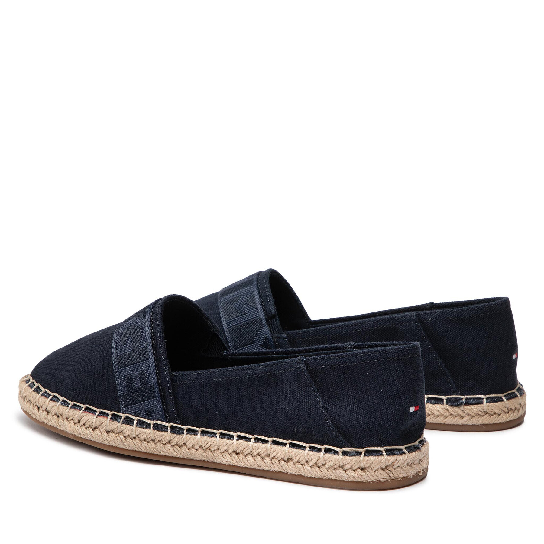 Tommy Hilfiger Espadrilky Webbing Espadrille FW0FW06434 Tmavomodrá - Pepit.sk