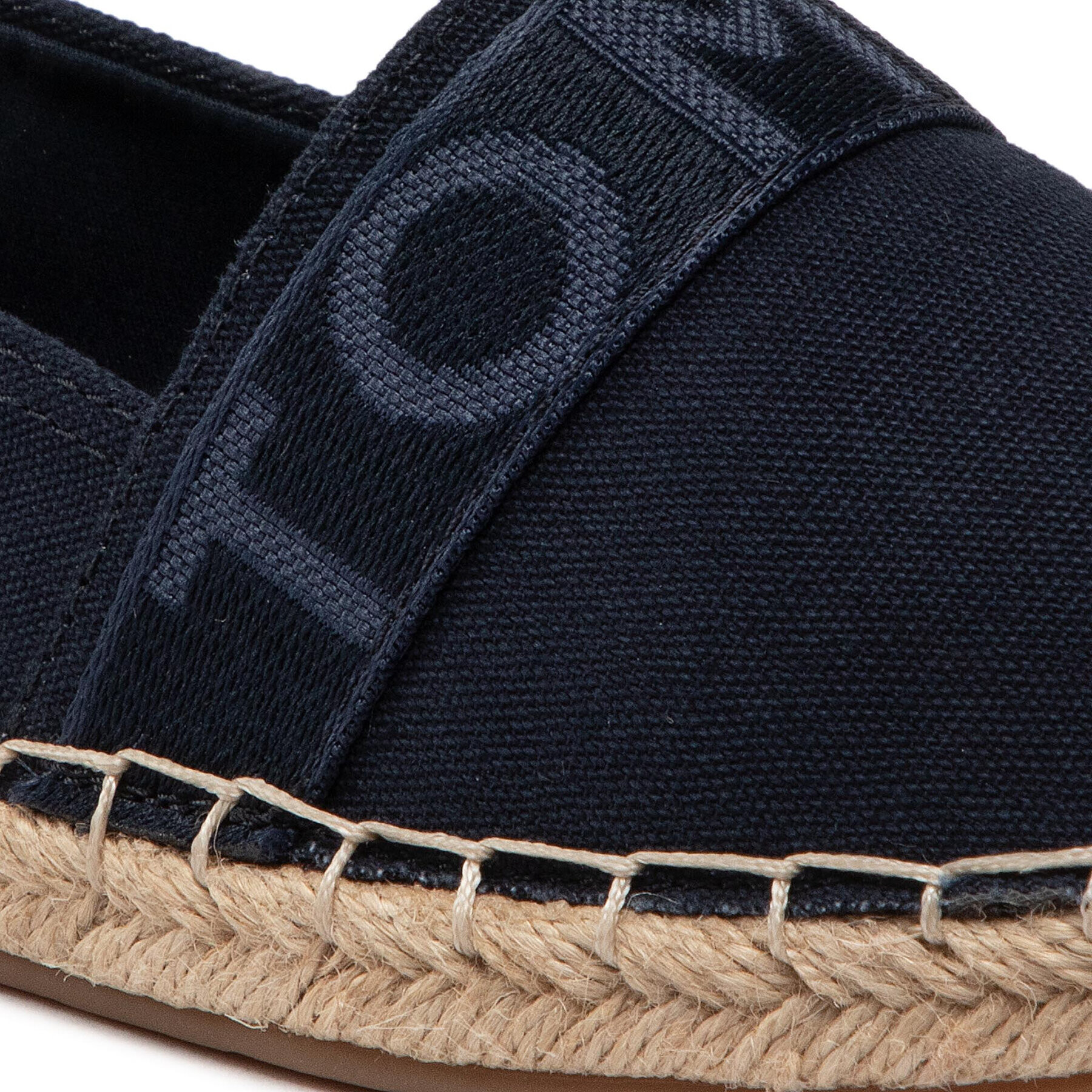 Tommy Hilfiger Espadrilky Webbing Espadrille FW0FW06434 Tmavomodrá - Pepit.sk