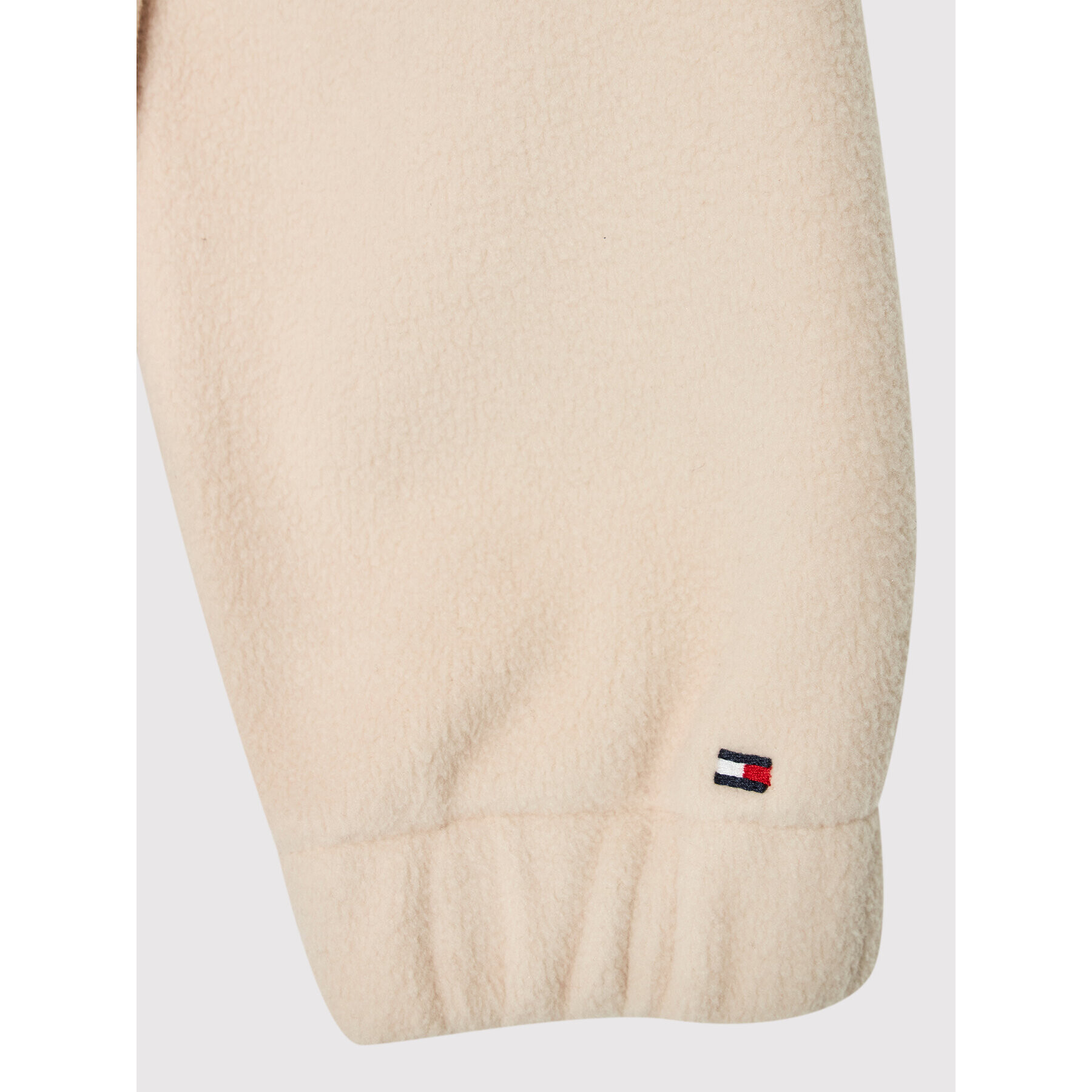 Tommy Hilfiger Fleecová mikina Colourblock KG0KG06156 D Béžová Regular Fit - Pepit.sk