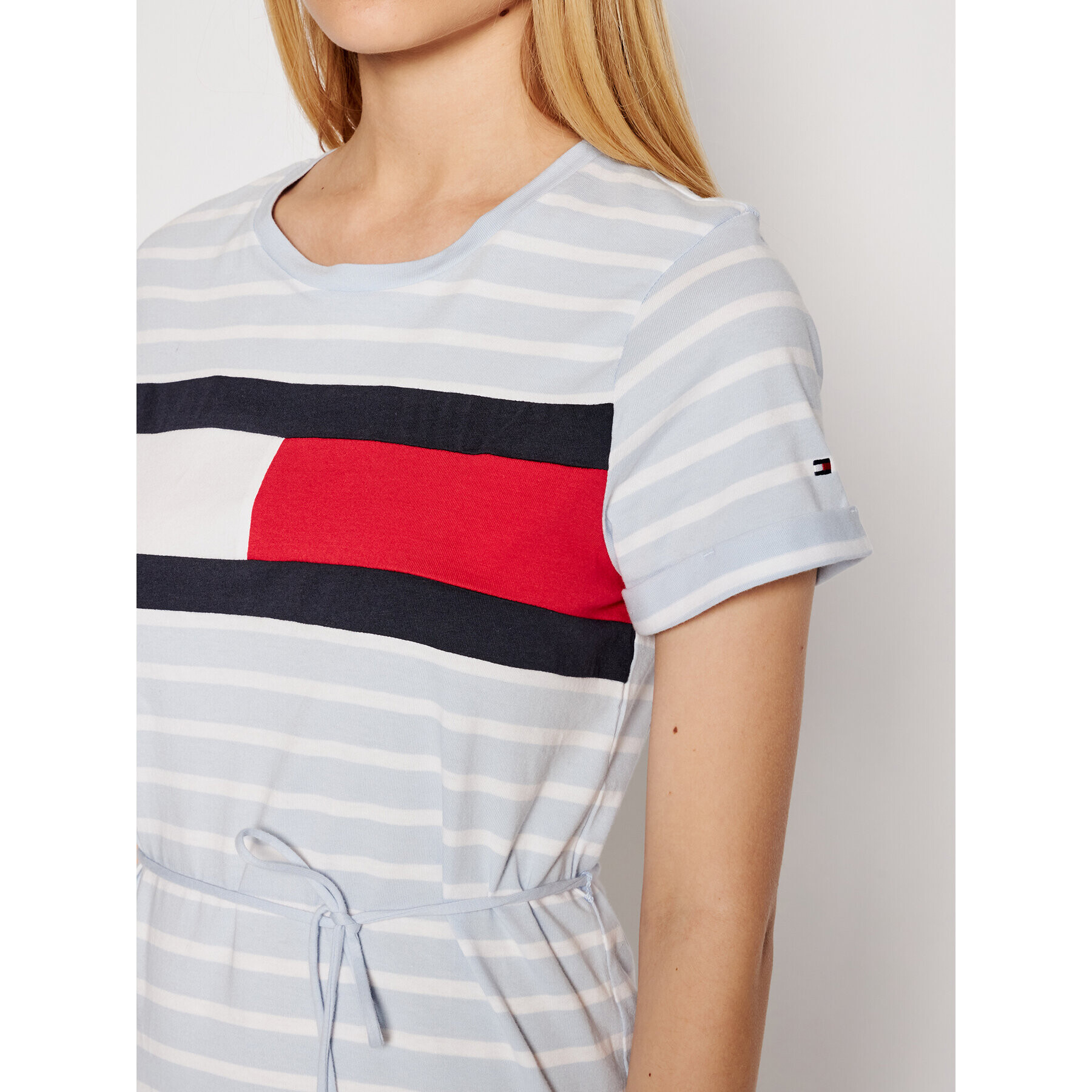 Tommy Hilfiger Každodenné šaty Abo WW0WW32438 Modrá Regular Fit - Pepit.sk