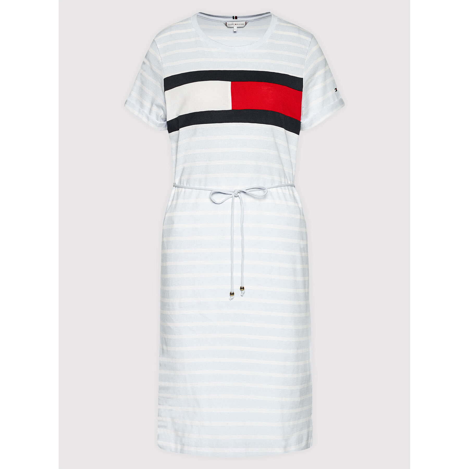 Tommy Hilfiger Každodenné šaty Abo WW0WW32438 Modrá Regular Fit - Pepit.sk